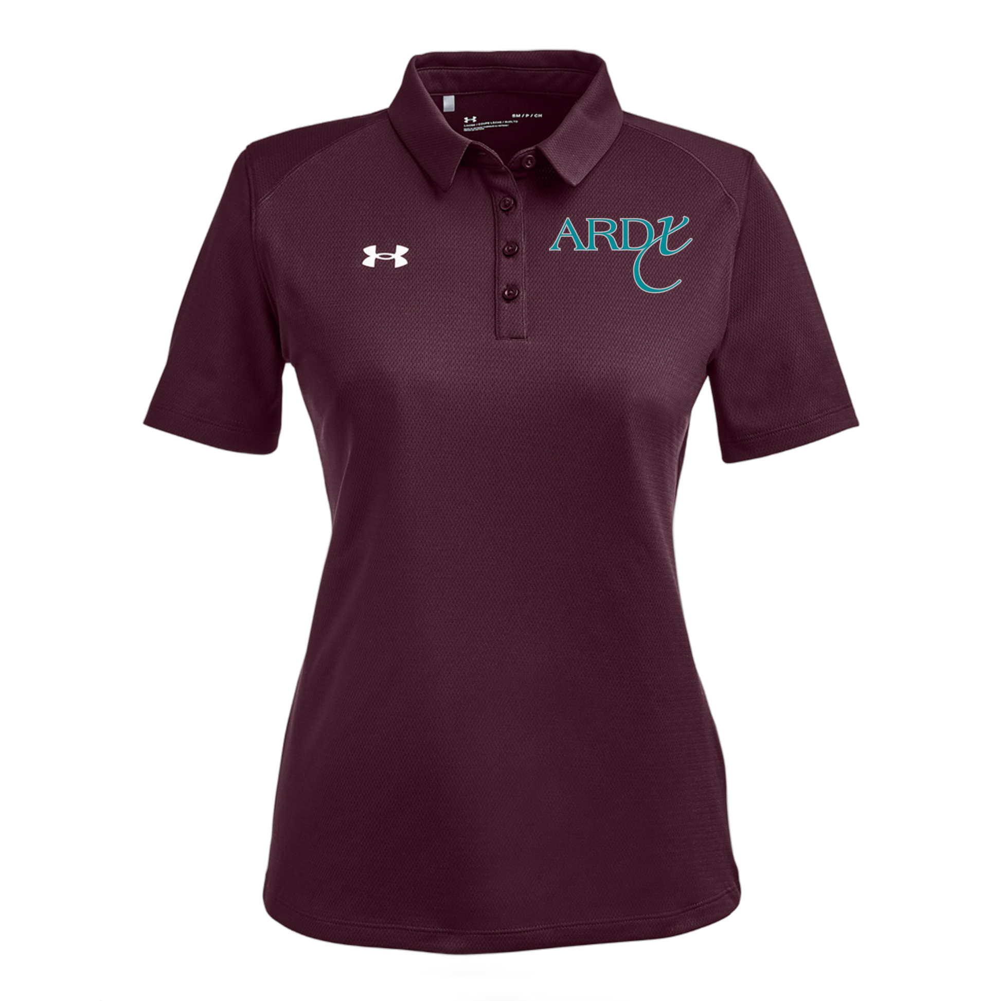 ardx-under-armour-womens-tech-polo-embroidery-leftchest-1370431-maroon-flat-front