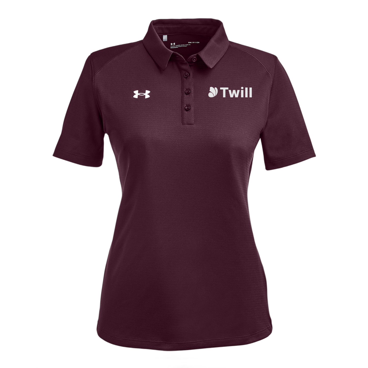 withtwill-under-armour-womens-tech-polo-embroidery-leftchest-1370431-maroon-flat-front