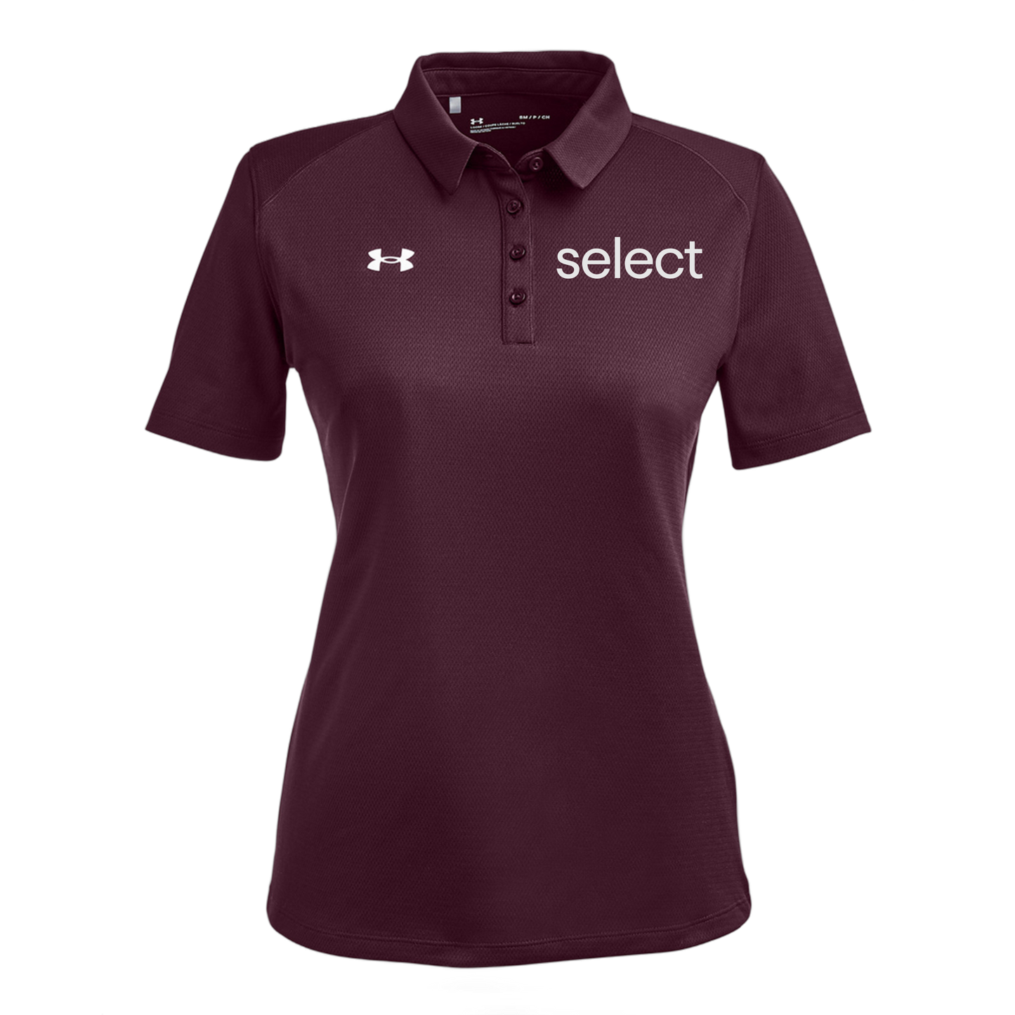 meetselect-under-armour-womens-tech-polo-embroidery-leftchest-1370431-maroon-flat-front