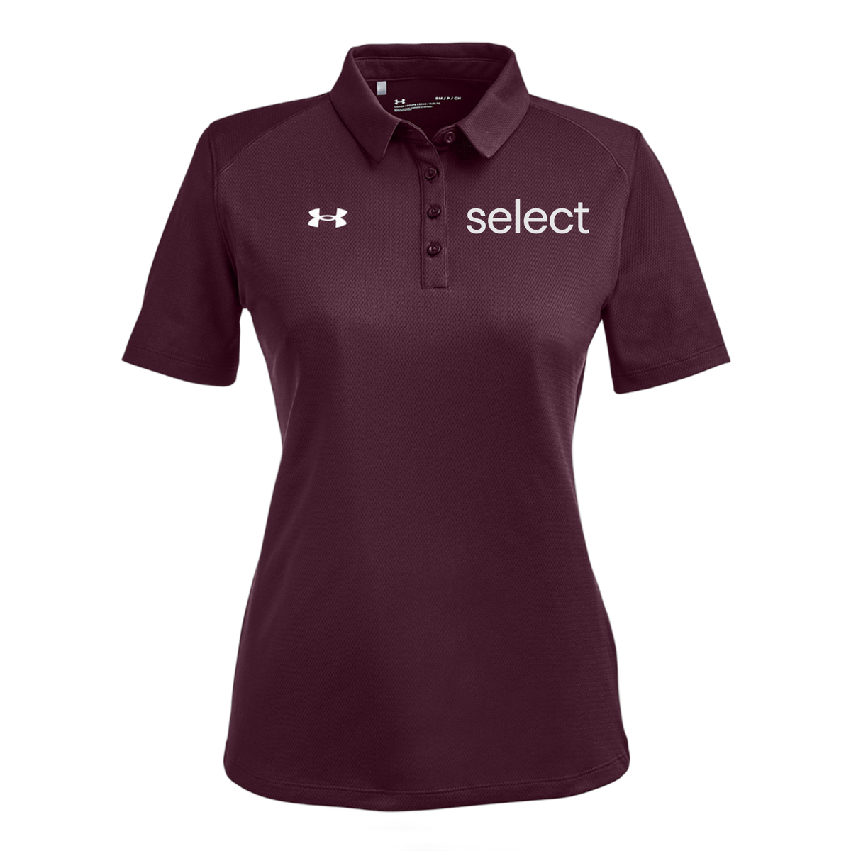 meetselect-under-armour-womens-tech-polo-embroidery-leftchest-1370431-maroon-flat-front
