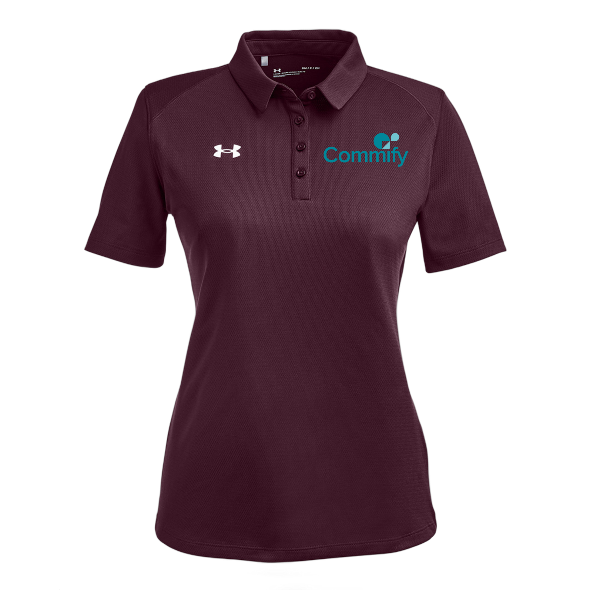 commify-under-armour-womens-tech-polo-embroidery-leftchest-1370431-maroon-flat-front