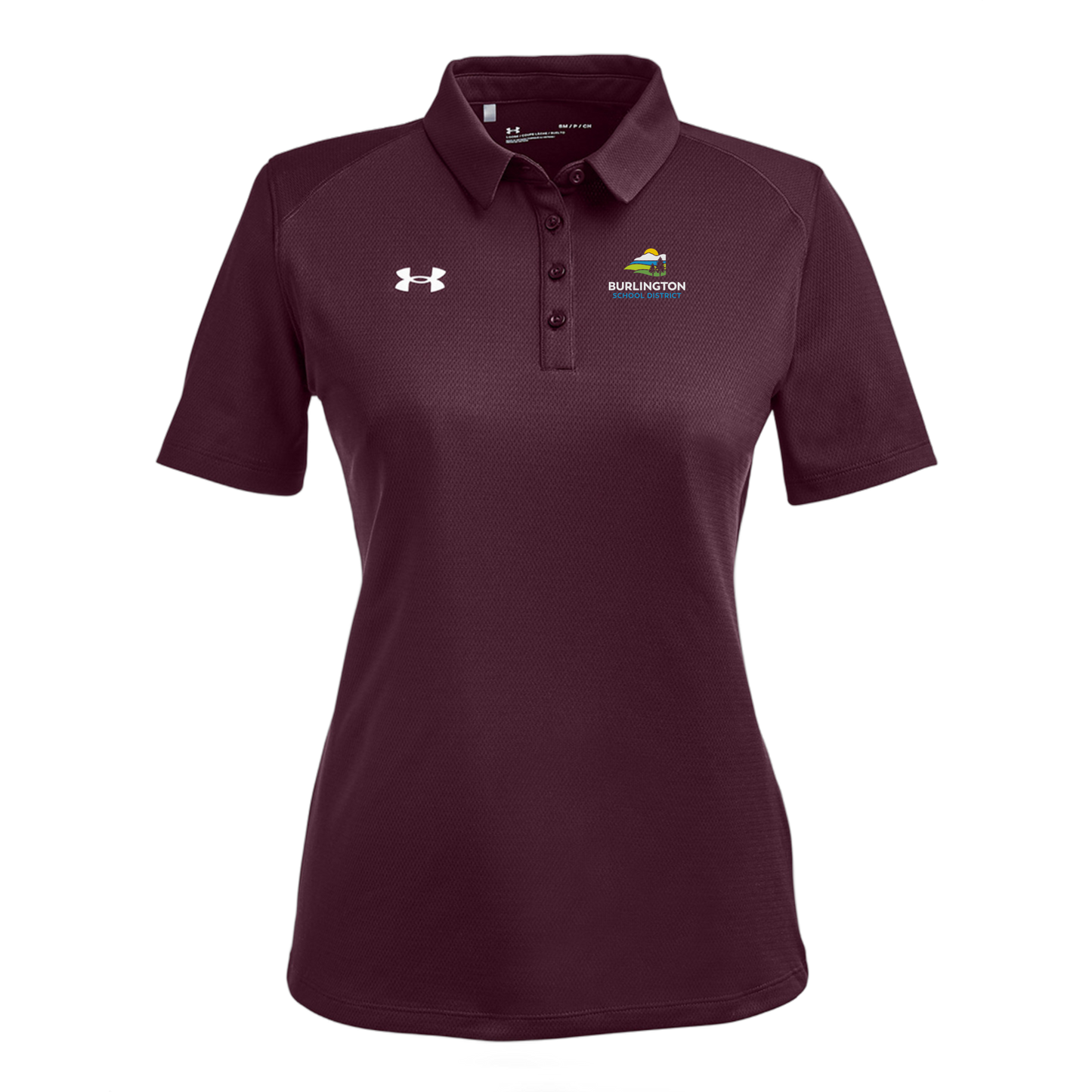 bsdvt-under-armour-womens-tech-polo-embroidery-leftchest-1370431-maroon-flat-front