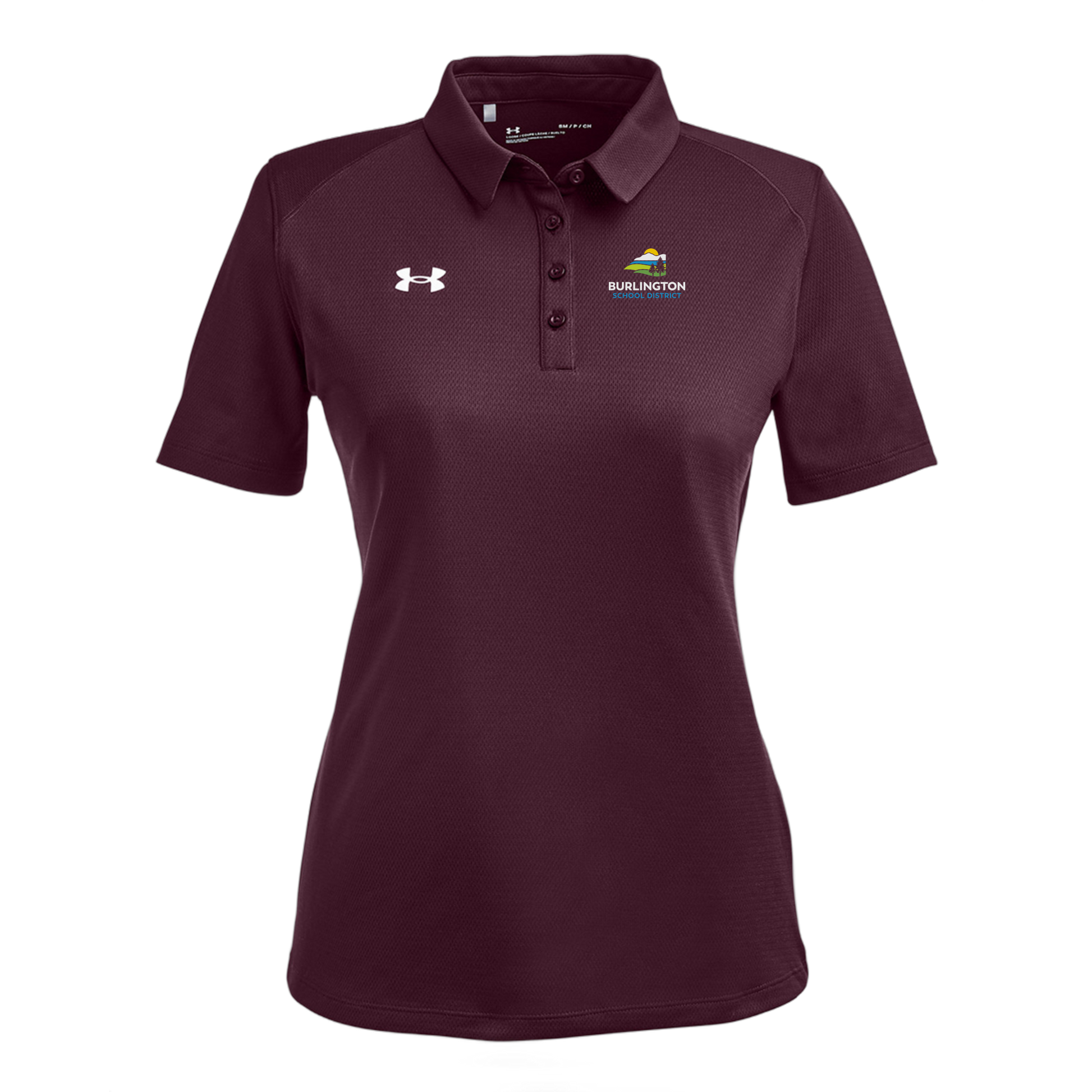 bsdvt-under-armour-womens-tech-polo-embroidery-leftchest-1370431-maroon-flat-front