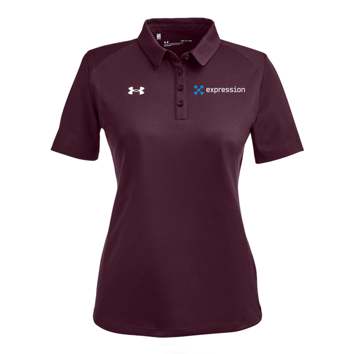 expr-under-armour-womens-tech-polo-embroidery-leftchest-1370431-maroon-flat-front