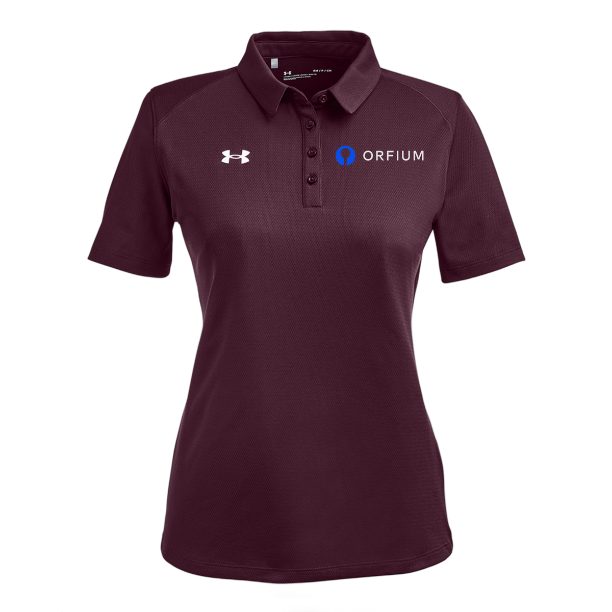 orfium-under-armour-womens-tech-polo-embroidery-leftchest-1370431-maroon-flat-front