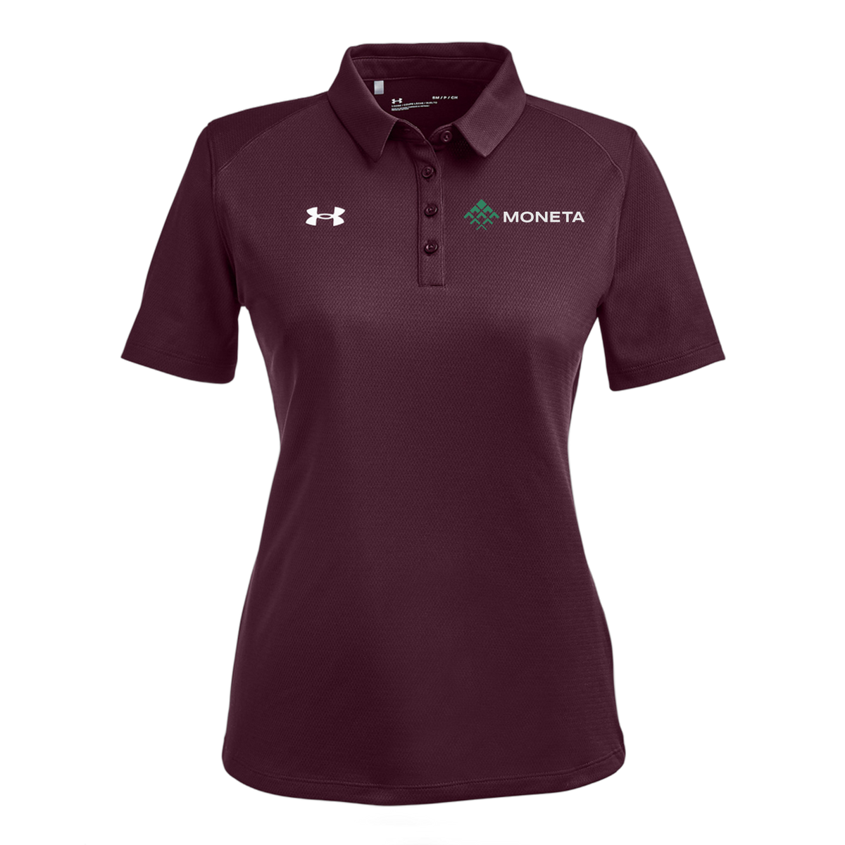 monetagroup-under-armour-womens-tech-polo-embroidery-leftchest-1370431-maroon-flat-front
