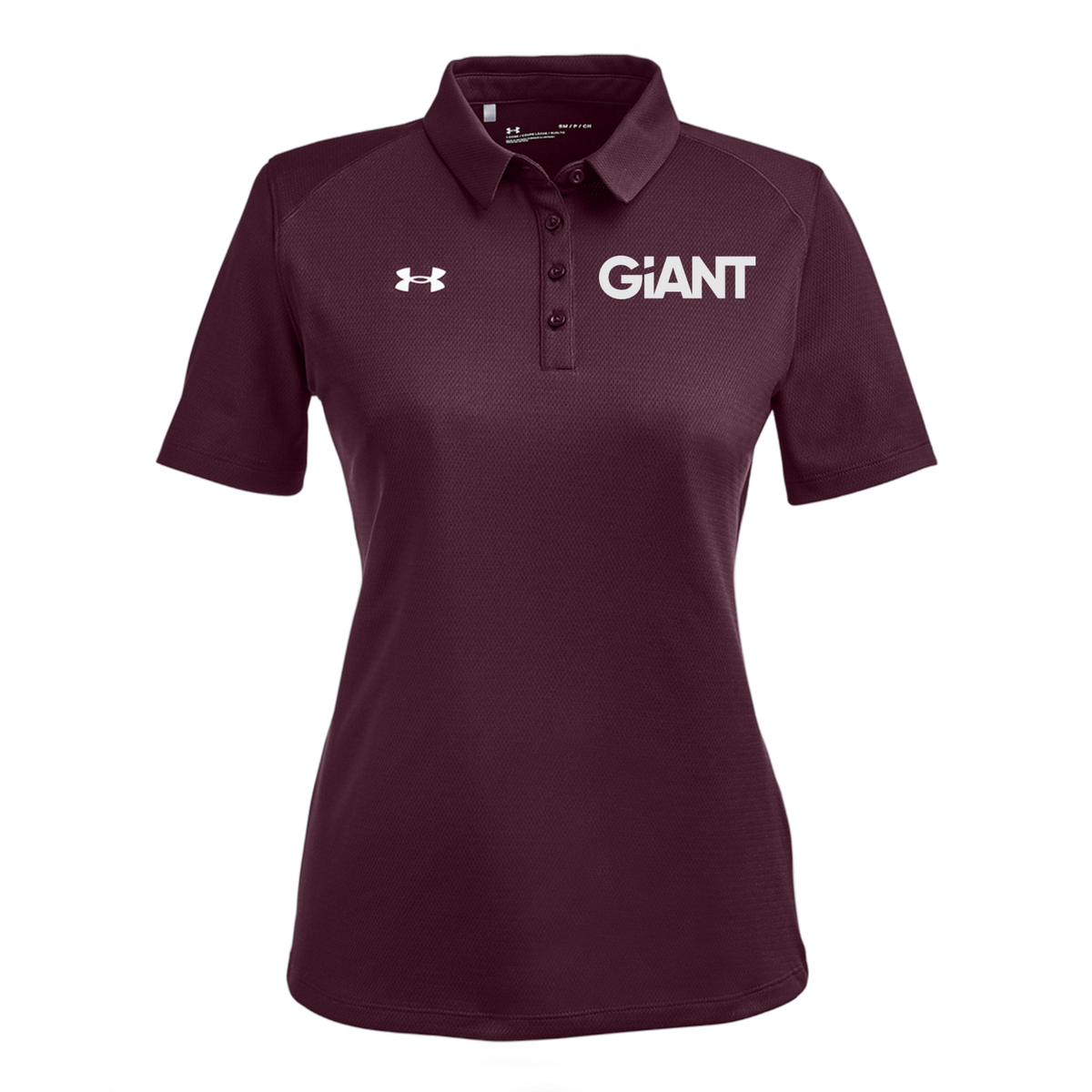 giantworldwide-under-armour-womens-tech-polo-embroidery-leftchest-1370431-maroon-flat-front