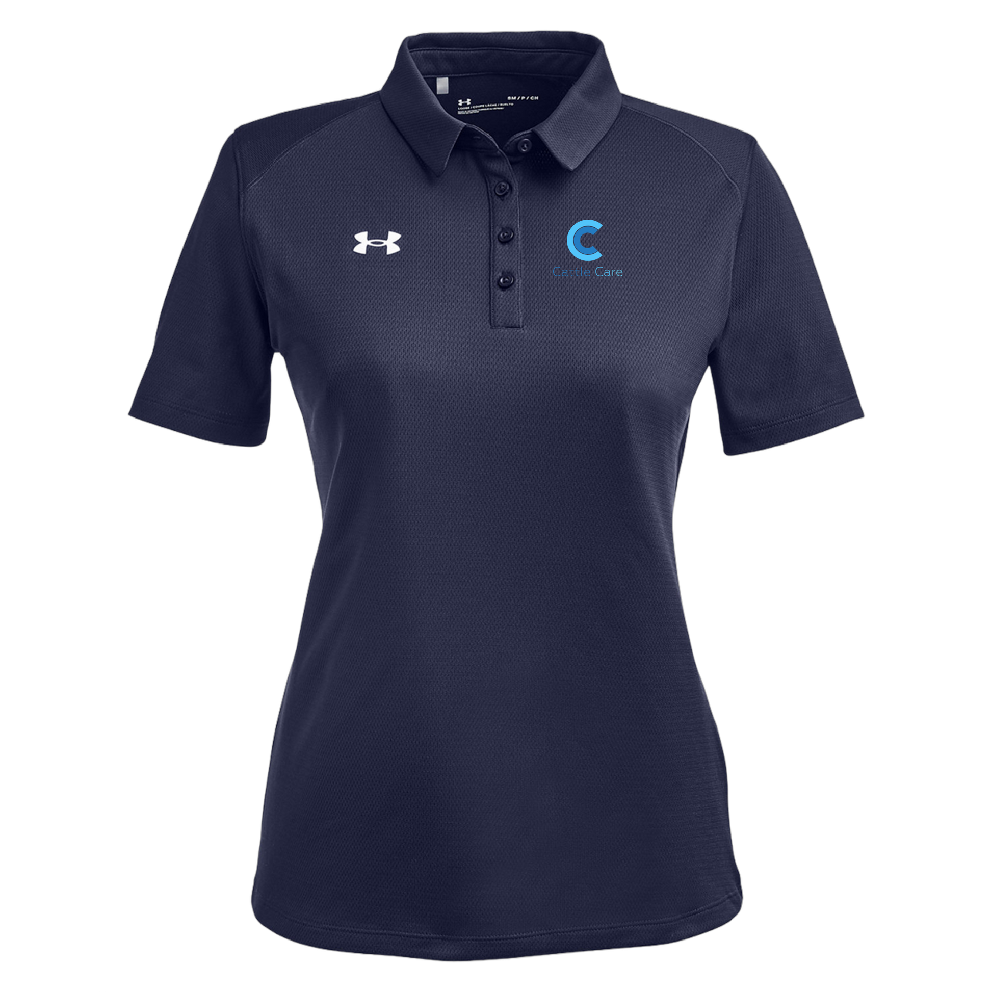 cattle-care-under-armour-womens-tech-polo-embroidery-leftchest-1370431-mdnvy-flat-front