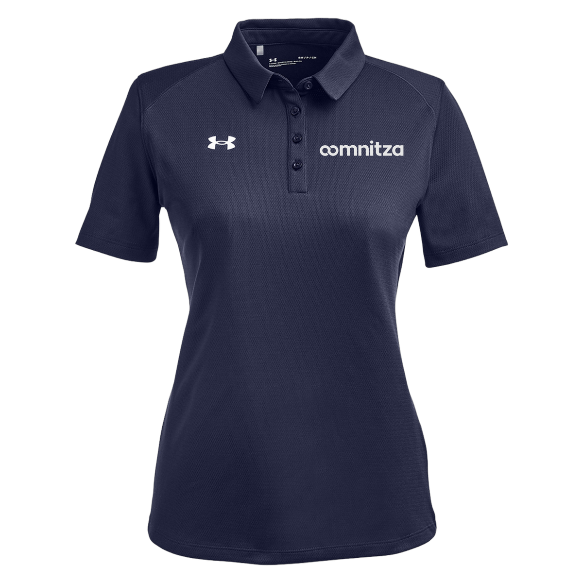 oomnitza-under-armour-womens-tech-polo-embroidery-leftchest-1370431-mdnvy-flat-front