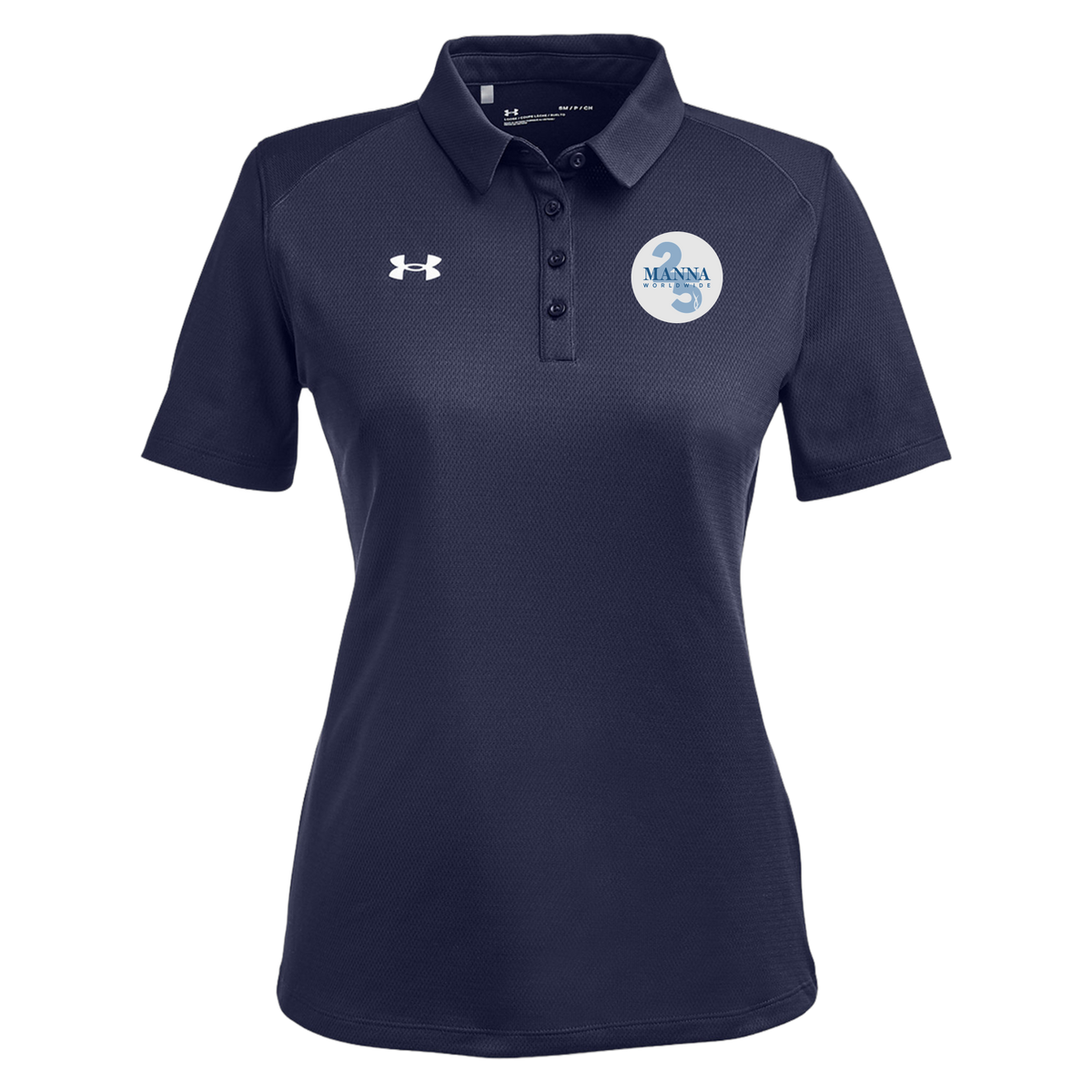 mannaworldwide-under-armour-womens-tech-polo-embroidery-leftchest-1370431-mdnvy-flat-front