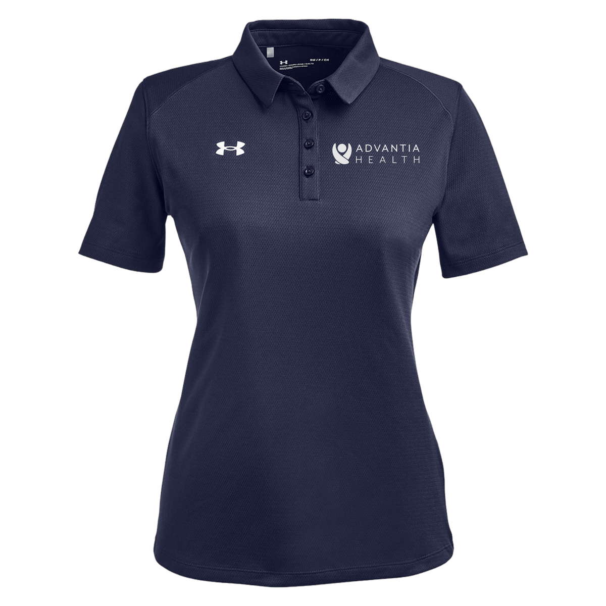 advantiahealth-under-armour-womens-tech-polo-embroidery-leftchest-1370431-mdnvy-flat-front