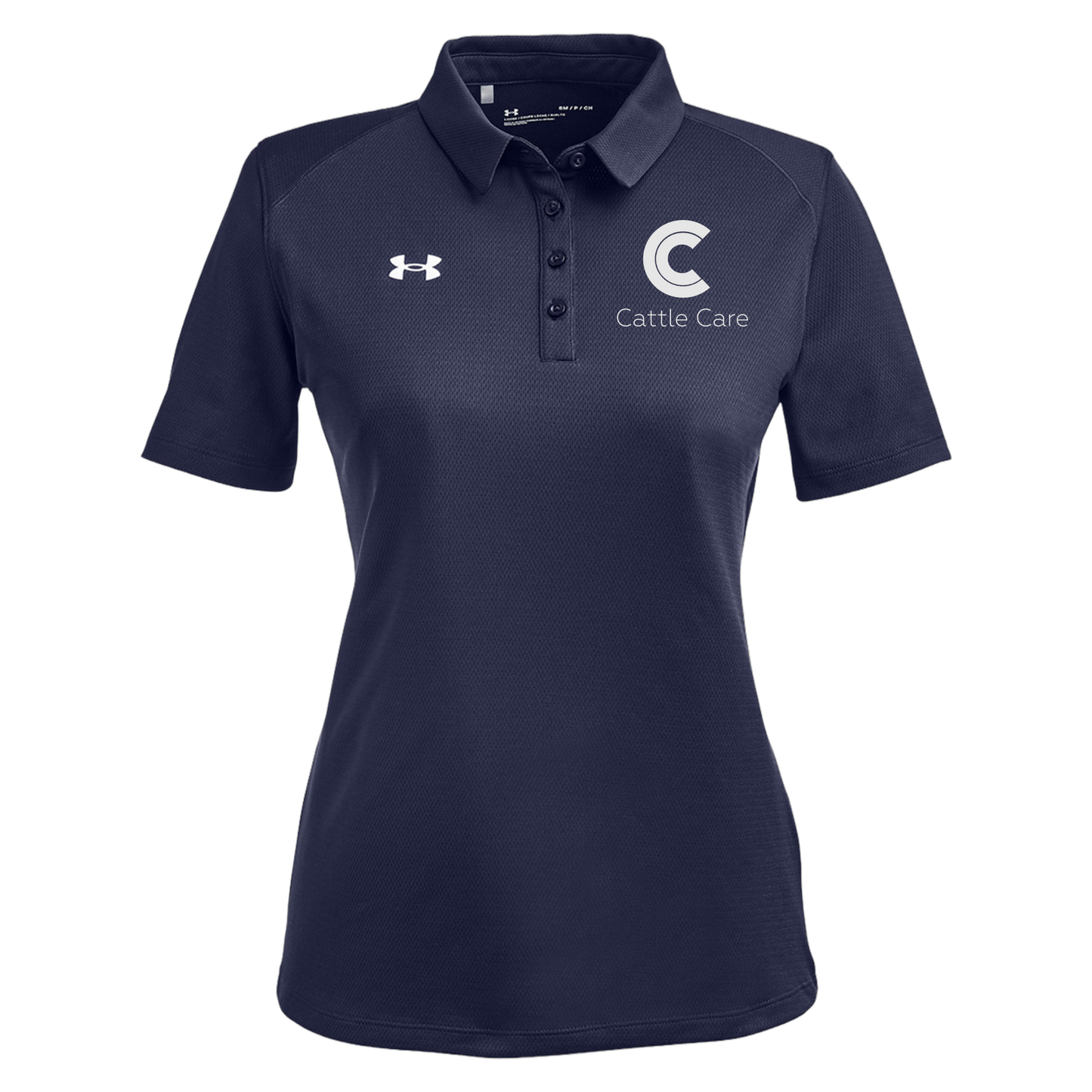 cattle-care-under-armour-womens-tech-polo-embroidery-leftchest-1370431-mdnvy-flat-front