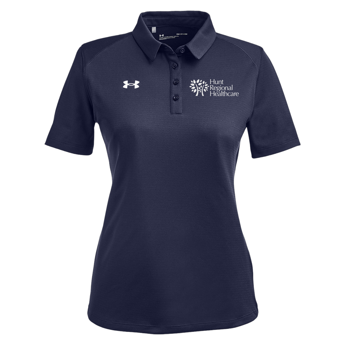 huntregional-under-armour-womens-tech-polo-embroidery-leftchest-1370431-mdnvy-flat-front