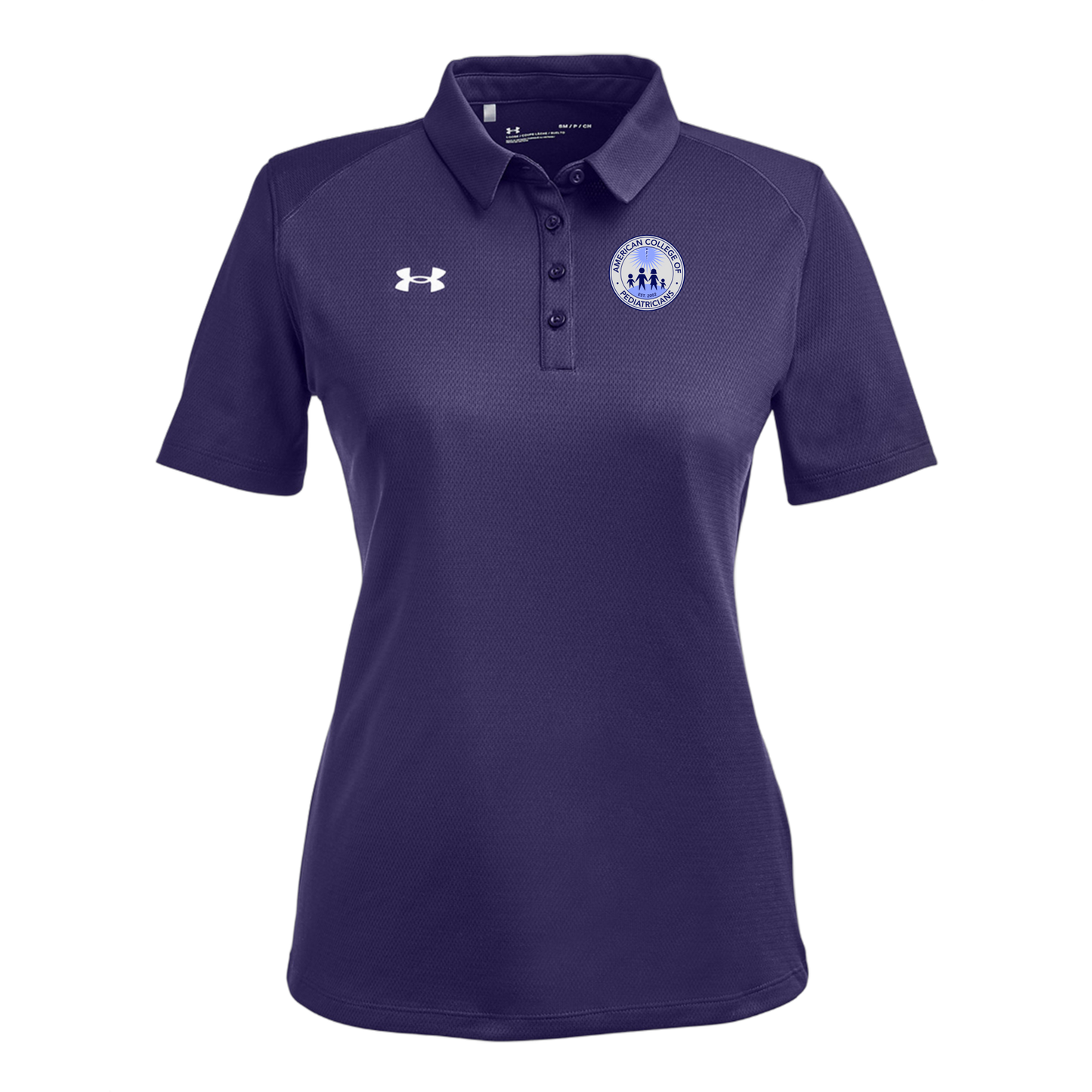 acpeds-under-armour-womens-tech-polo-embroidery-leftchest-1370431-purple-flat-front