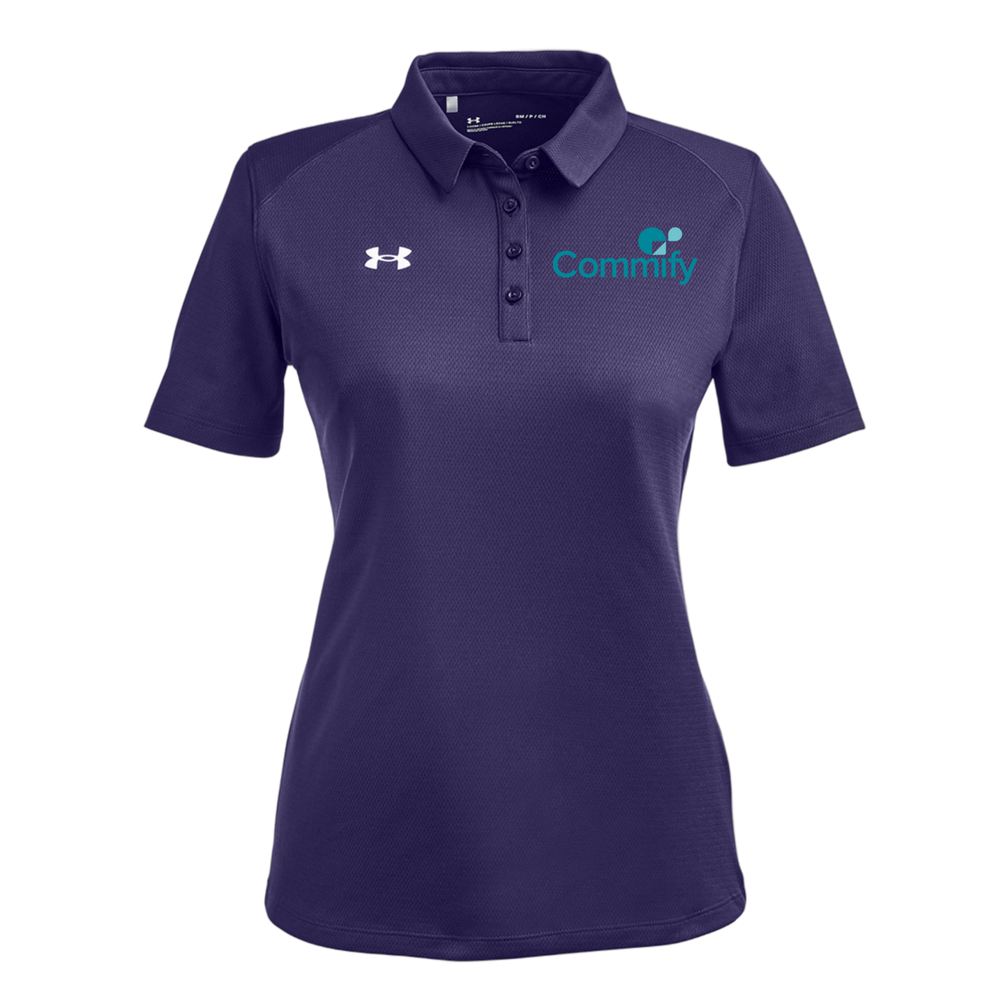 commify-under-armour-womens-tech-polo-embroidery-leftchest-1370431-purple-flat-front