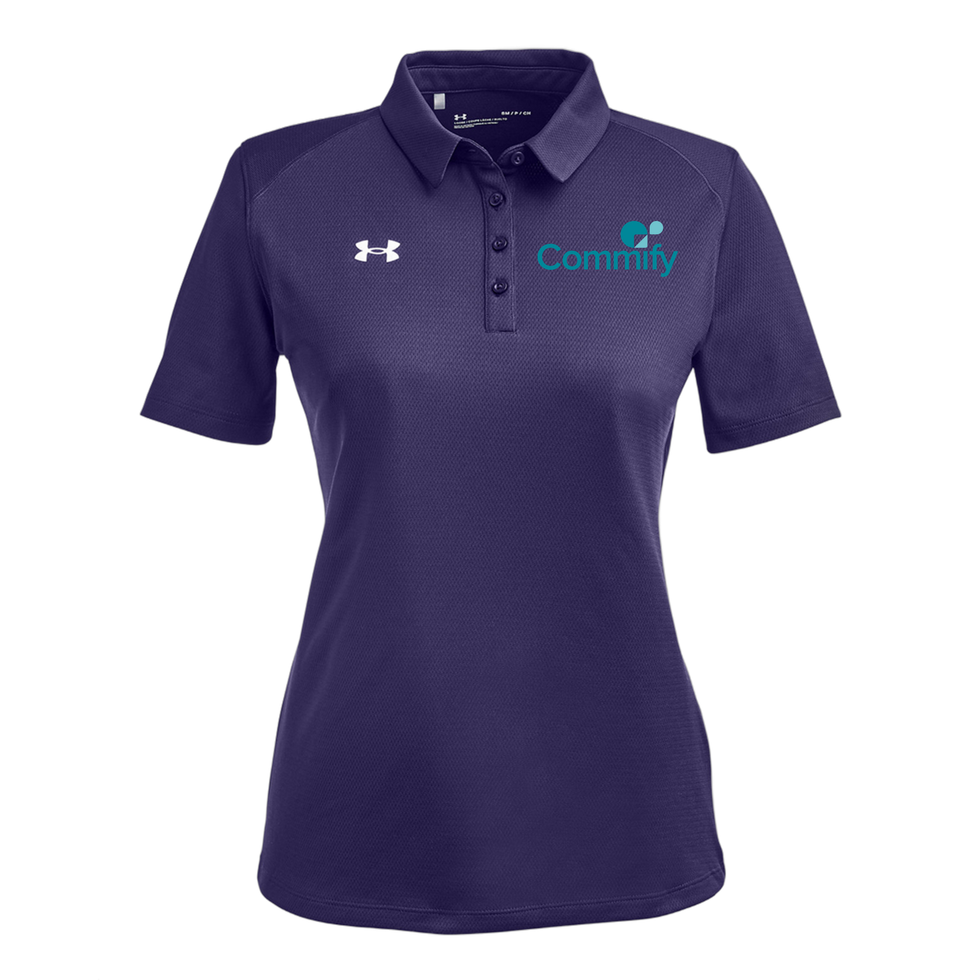 commify-under-armour-womens-tech-polo-embroidery-leftchest-1370431-purple-flat-front