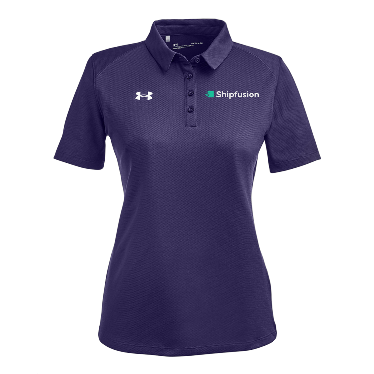 shipfusion-under-armour-womens-tech-polo-embroidery-leftchest-1370431-purple-flat-front