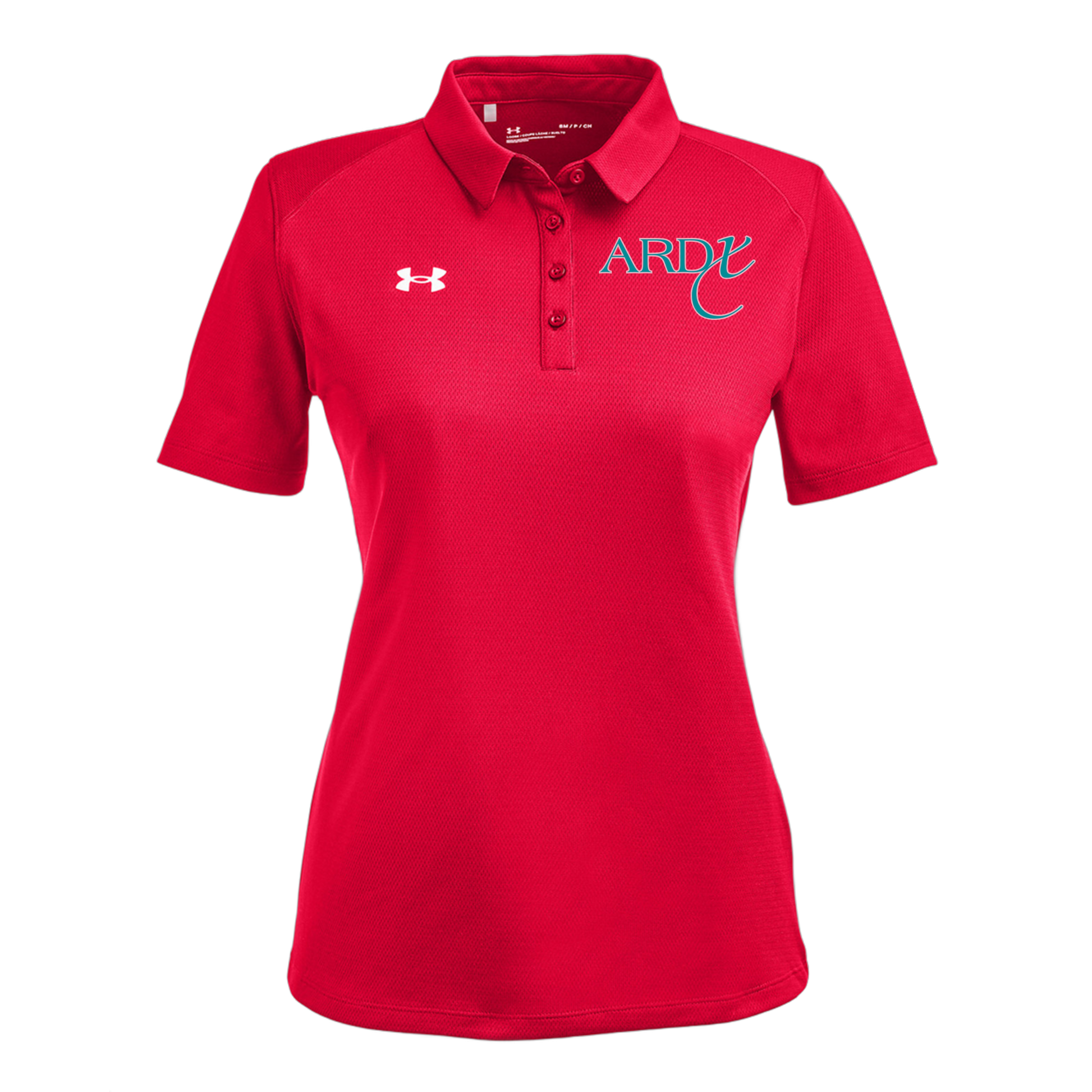 ardx-under-armour-womens-tech-polo-embroidery-leftchest-1370431-red-flat-front