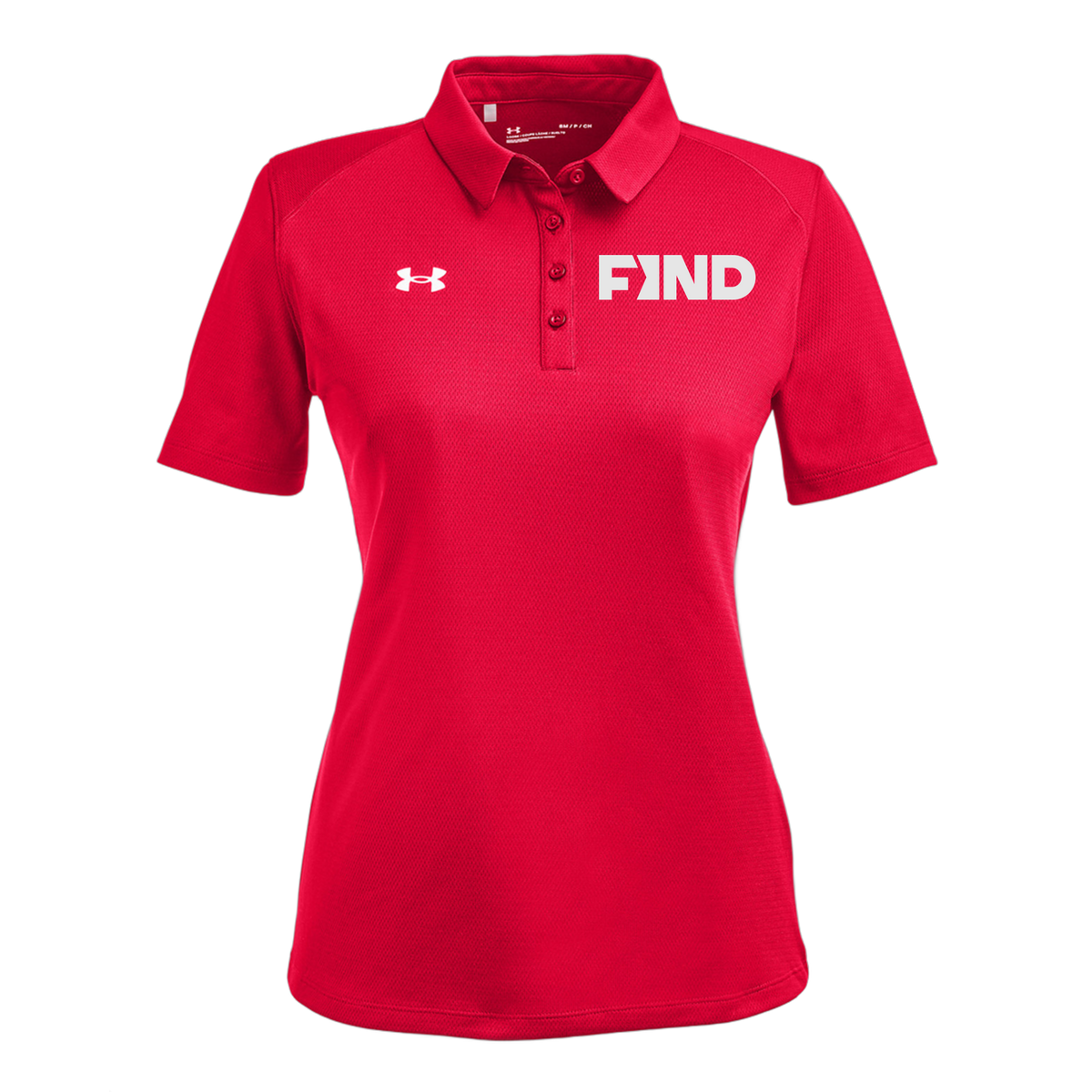 findrealestate-under-armour-womens-tech-polo-embroidery-leftchest-1370431-red-flat-front