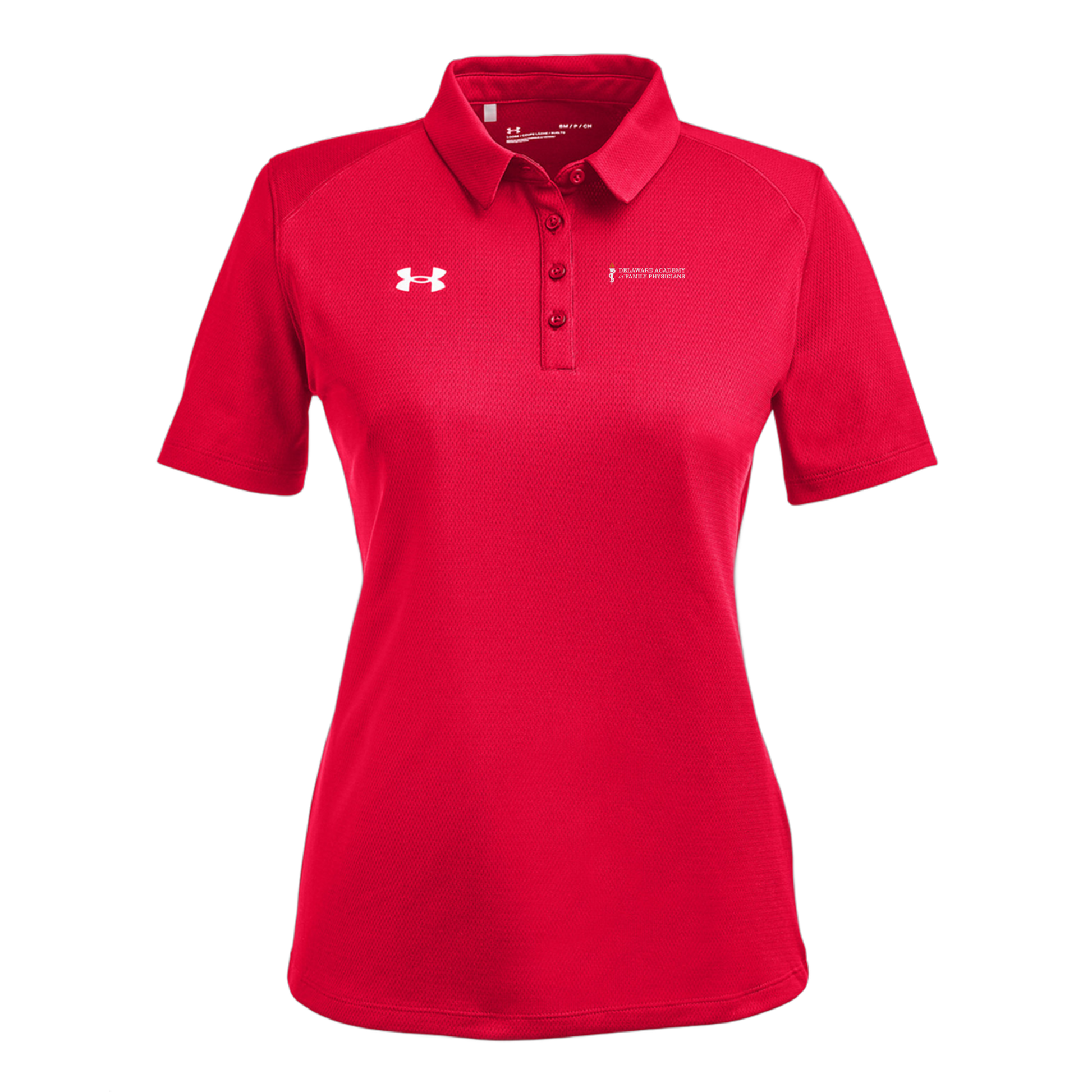 delfamdoc-under-armour-womens-tech-polo-embroidery-leftchest-1370431-red-flat-front