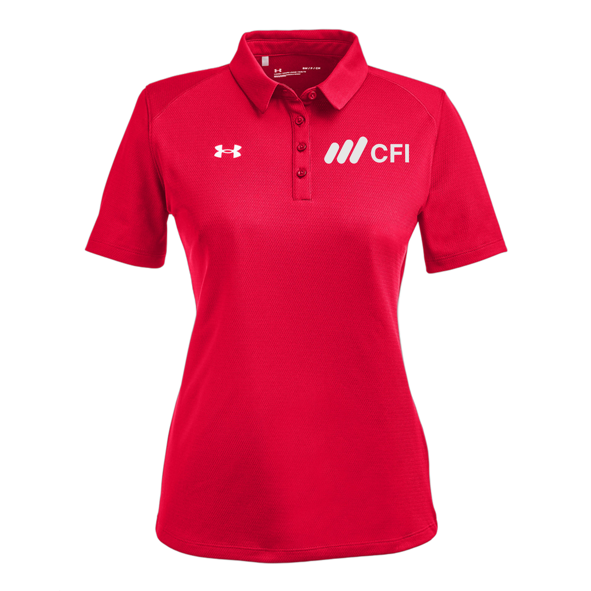 corporatefinanceinstitute-under-armour-womens-tech-polo-embroidery-leftchest-1370431-red-flat-front