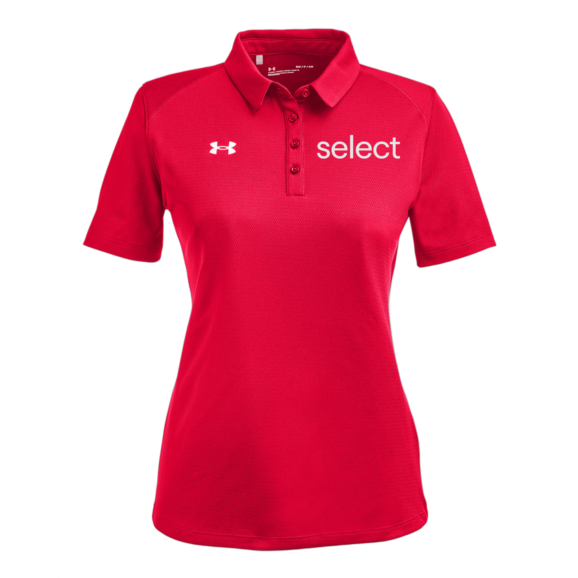 meetselect-under-armour-womens-tech-polo-embroidery-leftchest-1370431-red-flat-front