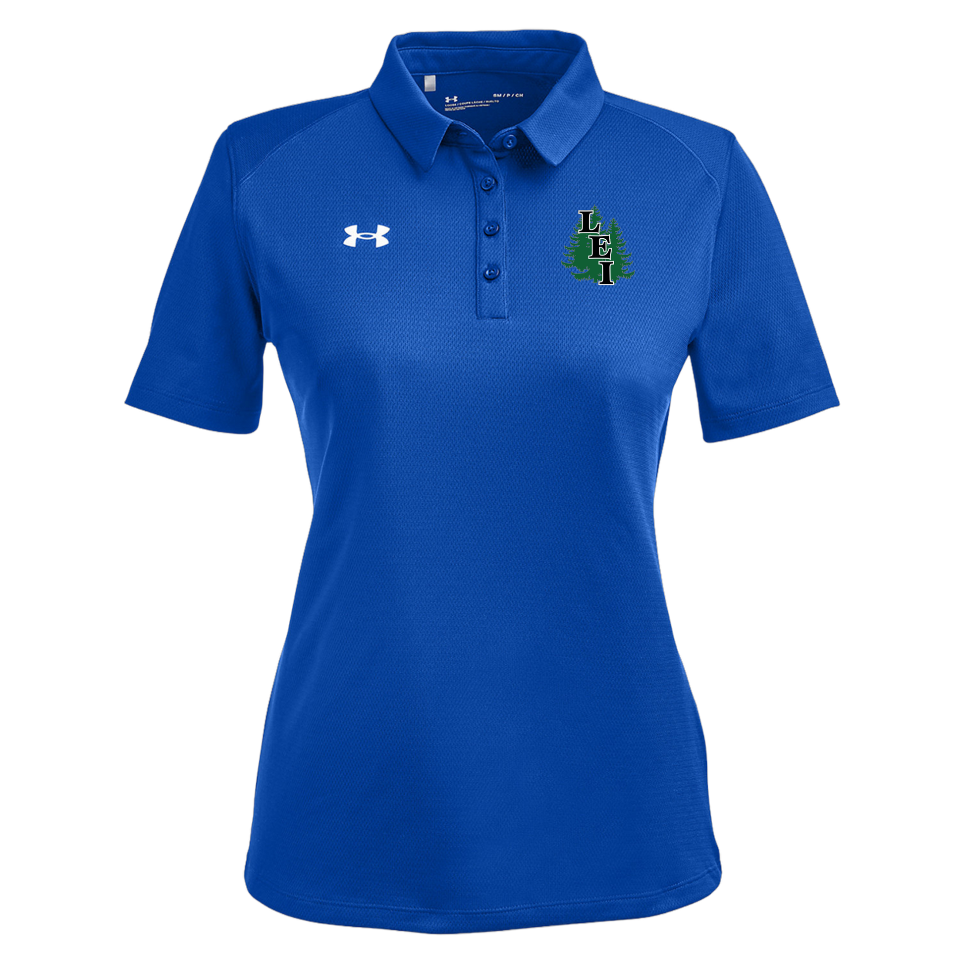 leisite-under-armour-womens-tech-polo-embroidery-leftchest-1370431-royal-flat-front