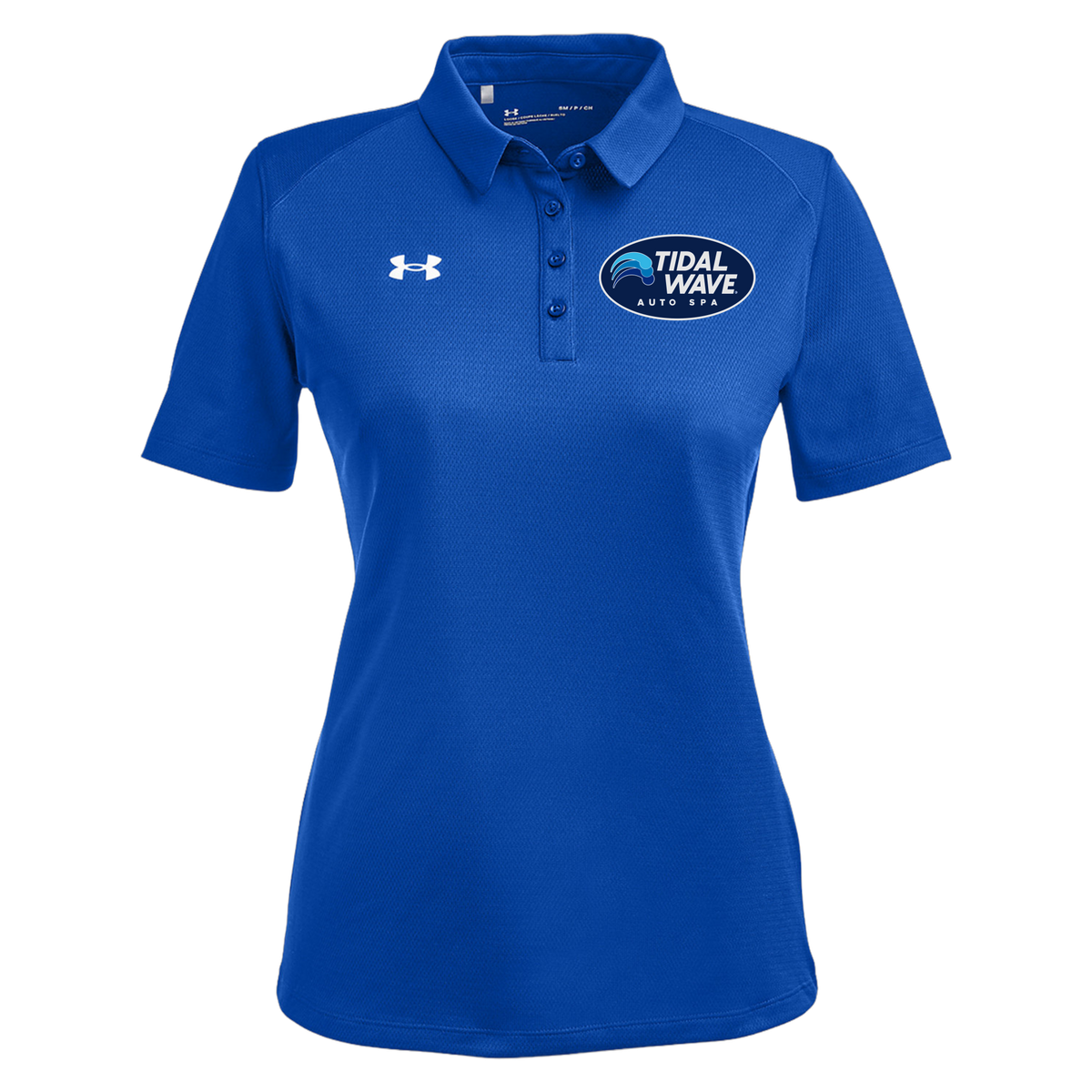 tidalwaveautospa-under-armour-womens-tech-polo-embroidery-leftchest-1370431-royal-flat-front