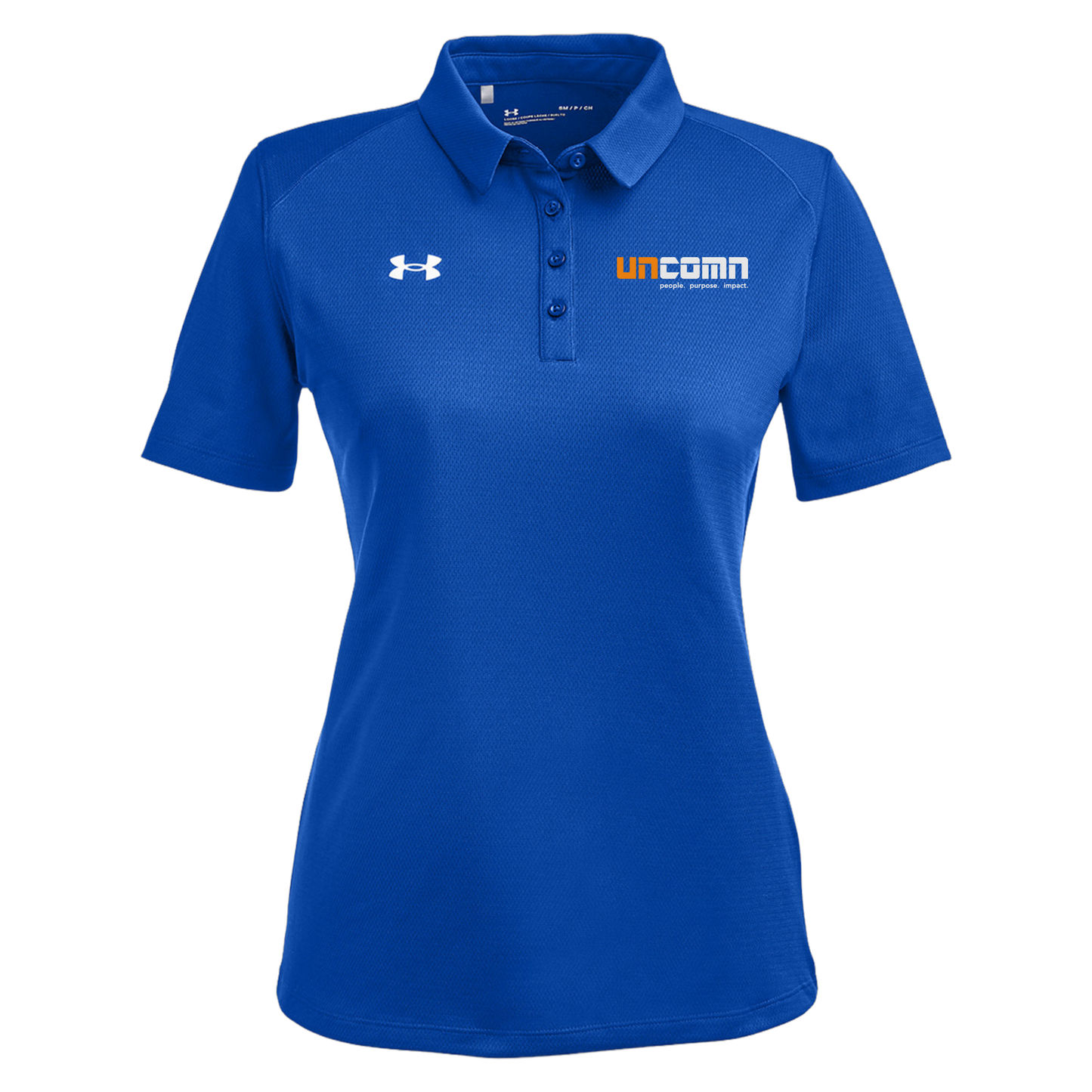 uncomn-under-armour-womens-tech-polo-embroidery-leftchest-1370431-royal-flat-front