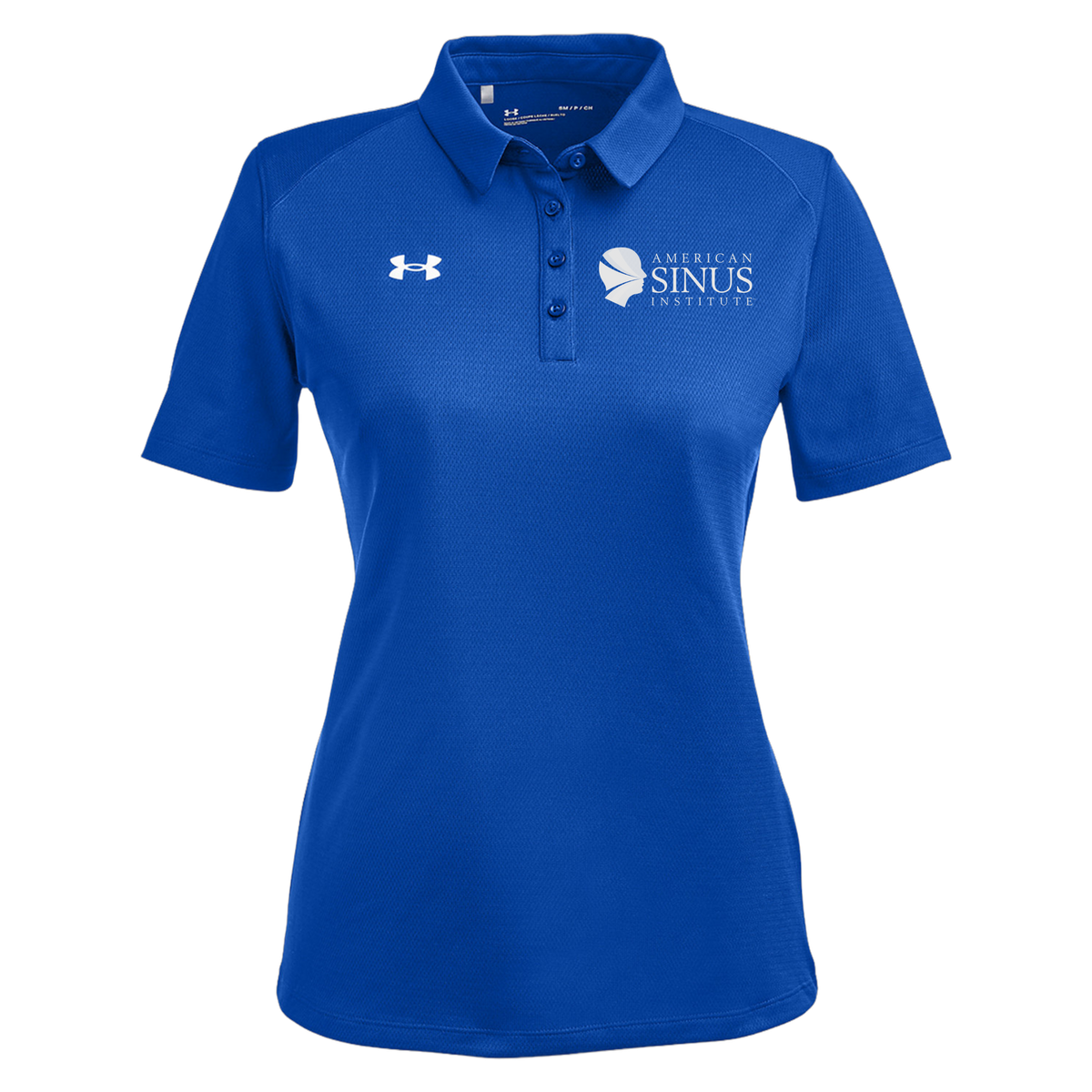 americansinus-under-armour-womens-tech-polo-embroidery-leftchest-1370431-royal-flat-front