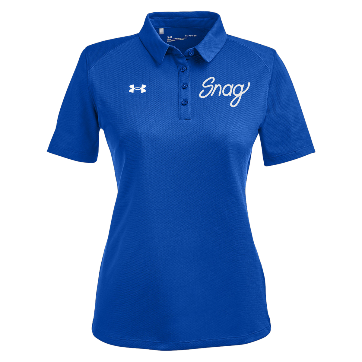 snagdelivery-under-armour-womens-tech-polo-embroidery-leftchest-1370431-royal-flat-front