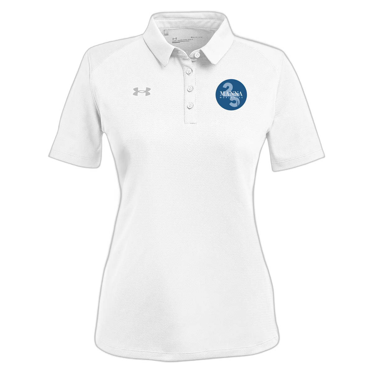 mannaworldwide-under-armour-womens-tech-polo-embroidery-leftchest-1370431-white-flat-front