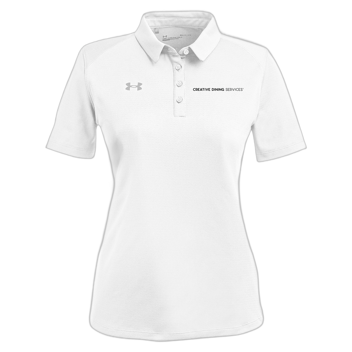 creativedining-under-armour-womens-tech-polo-embroidery-leftchest-1370431-white-flat-front