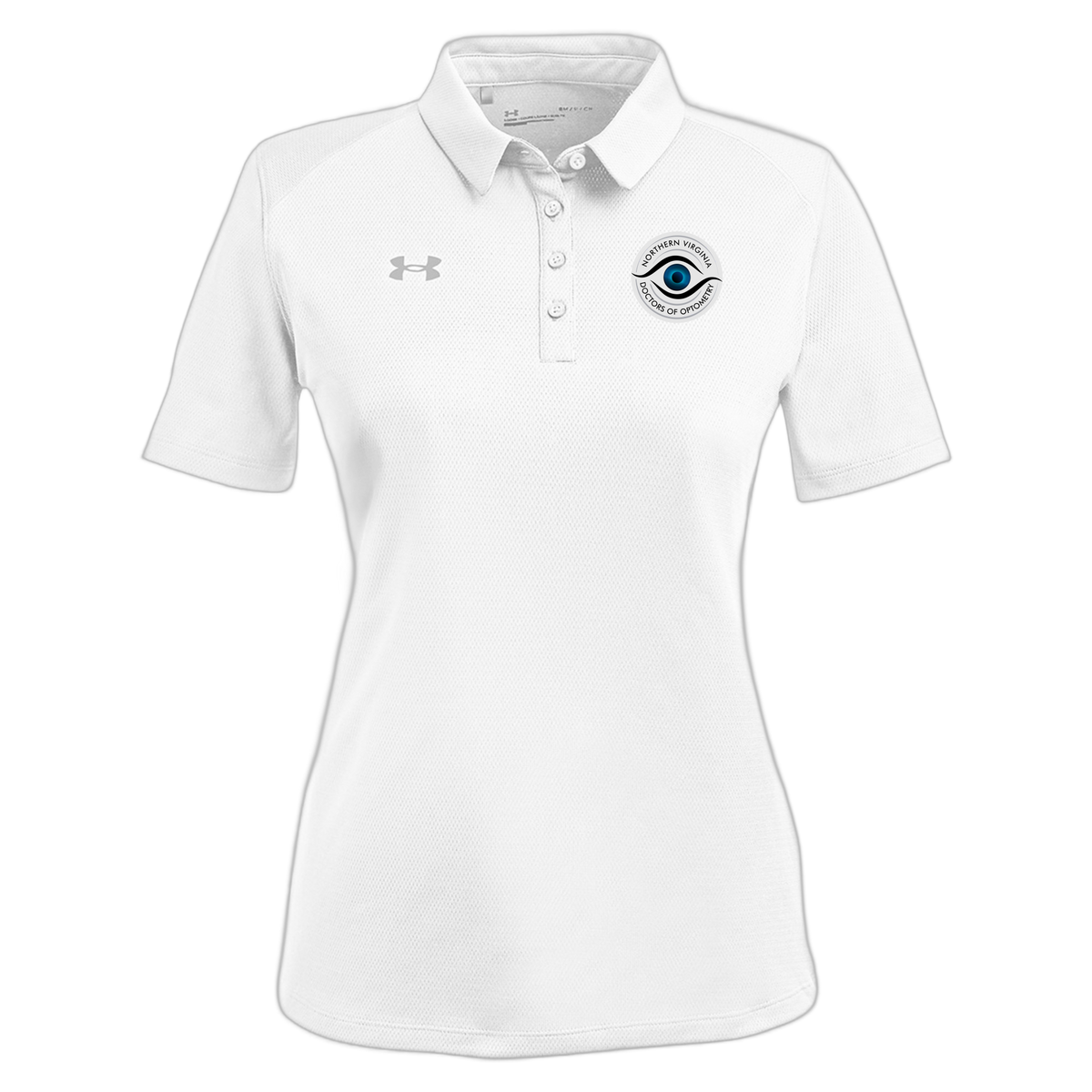 novaeyedocs-under-armour-womens-tech-polo-embroidery-leftchest-1370431-white-flat-front