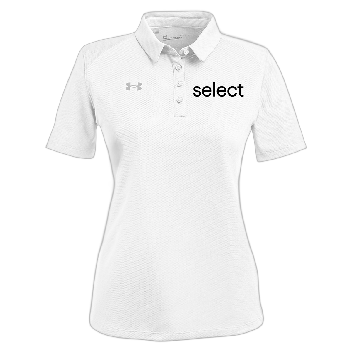 meetselect-under-armour-womens-tech-polo-embroidery-leftchest-1370431-white-flat-front