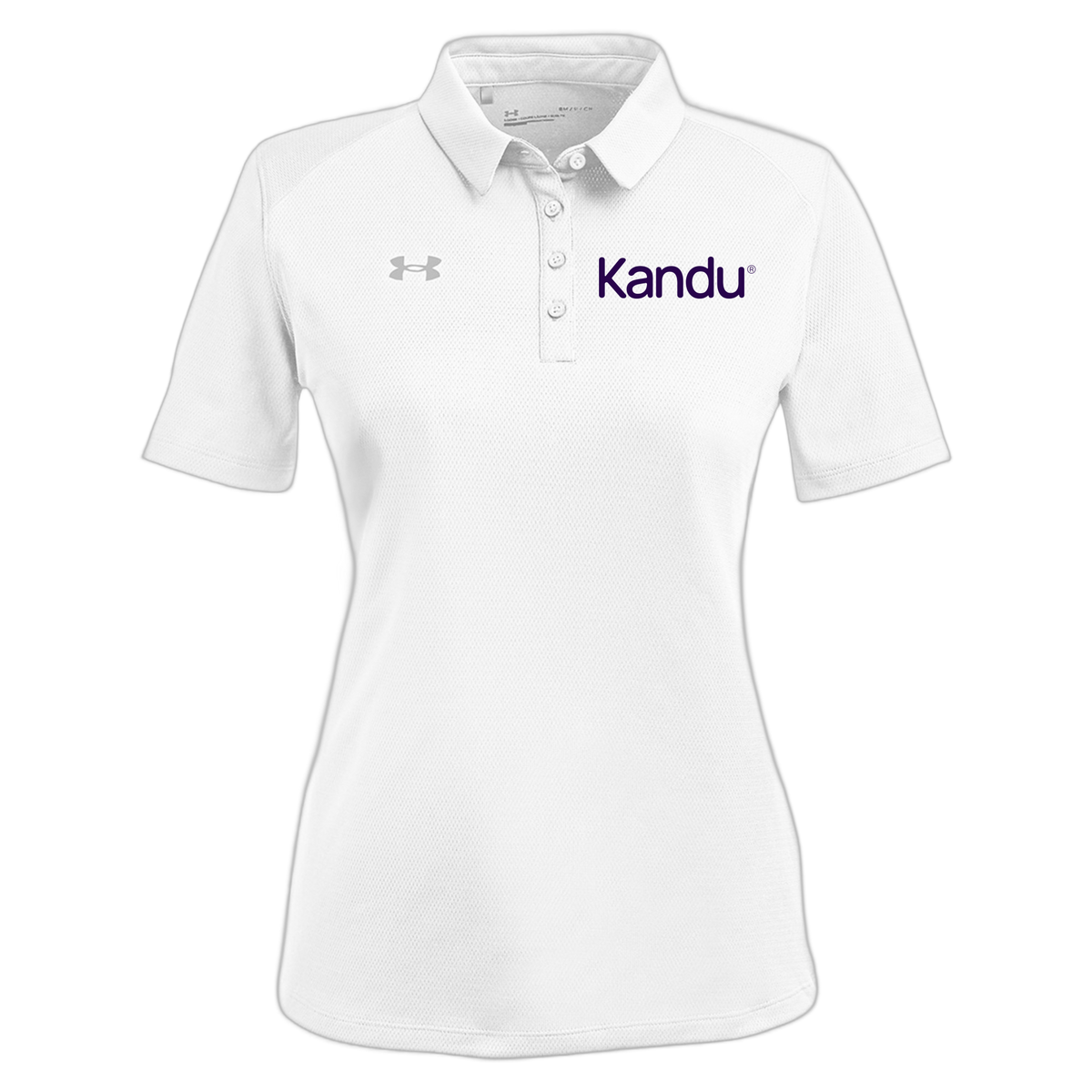 kandu-under-armour-womens-tech-polo-embroidery-leftchest-1370431-white-flat-front