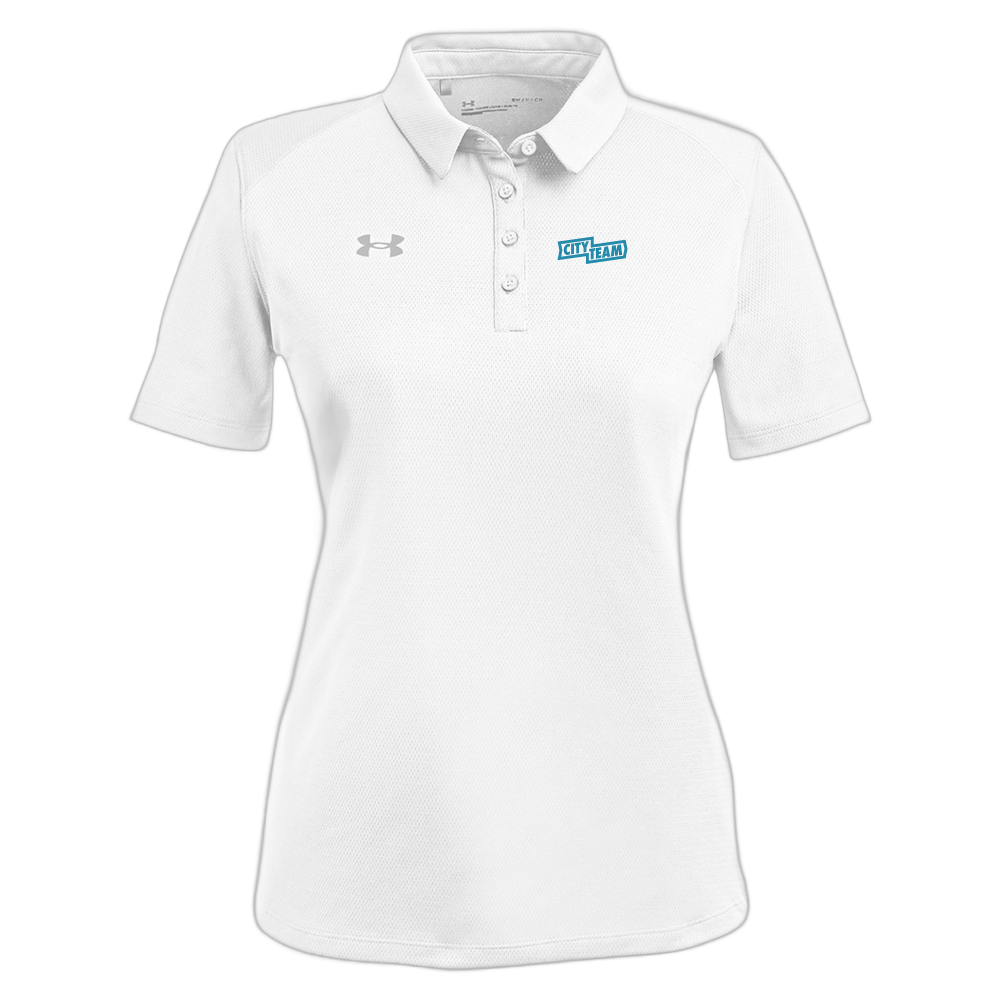 cityteam-under-armour-womens-tech-polo-embroidery-leftchest-1370431-white-flat-front