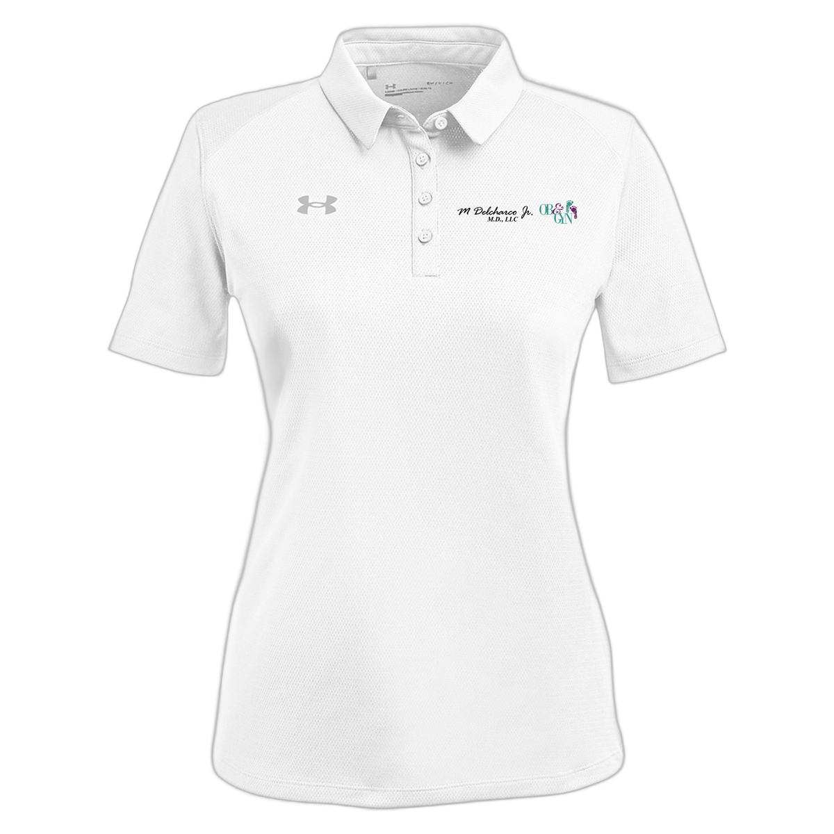 delcharco-under-armour-womens-tech-polo-embroidery-leftchest-1370431-white-flat-front