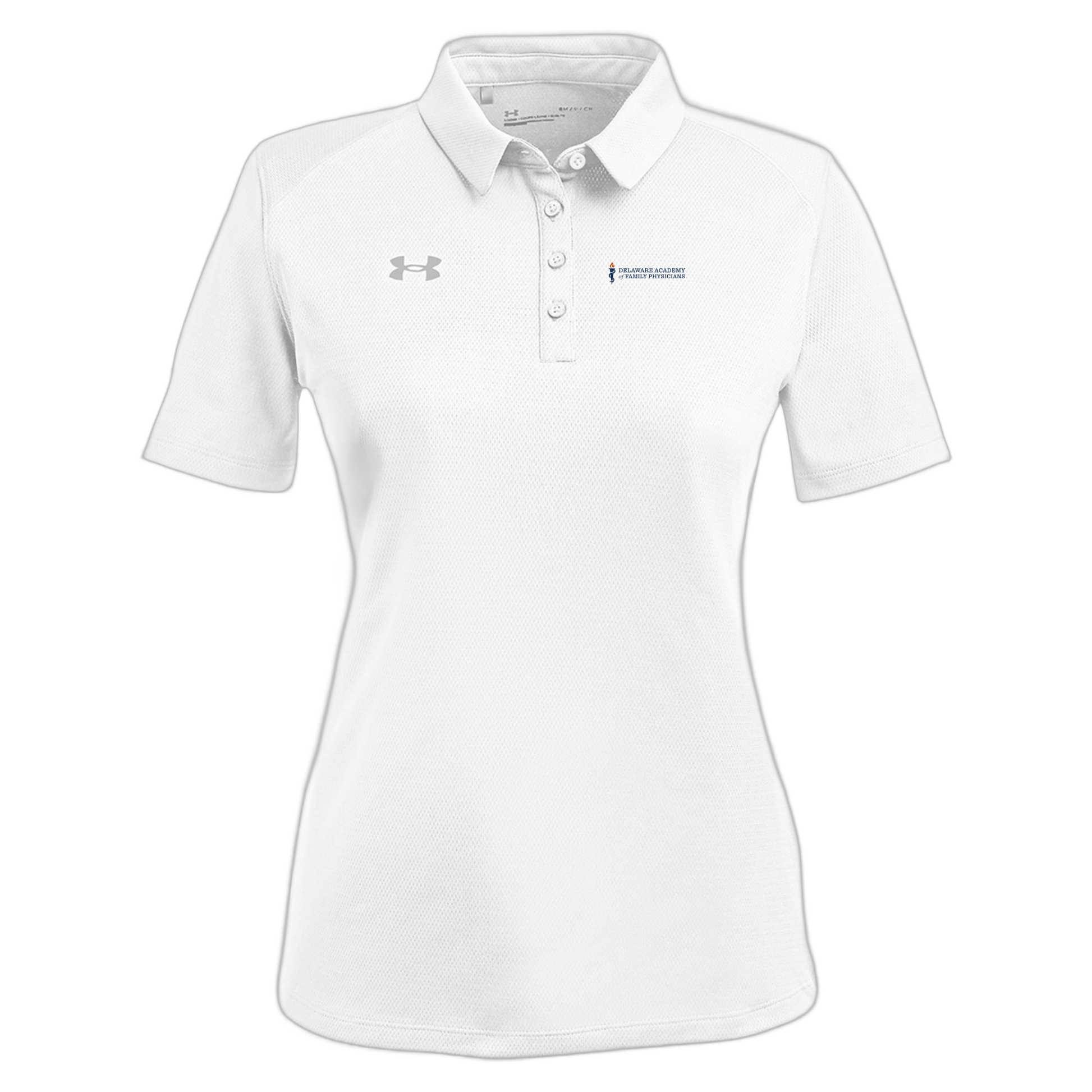 delfamdoc-under-armour-womens-tech-polo-embroidery-leftchest-1370431-white-flat-front