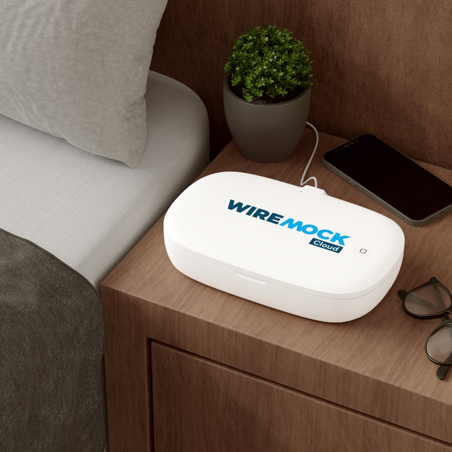 UV Phone Sanitizer and Wireless Charging Pad