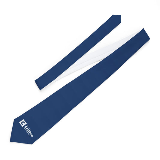 Father's Day Necktie - Classic Navy Corporate Logo Tie