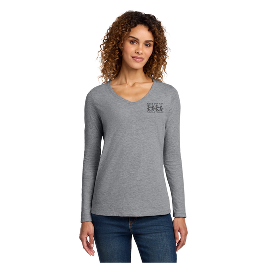 Women's Long Sleeve V-Neck Tee