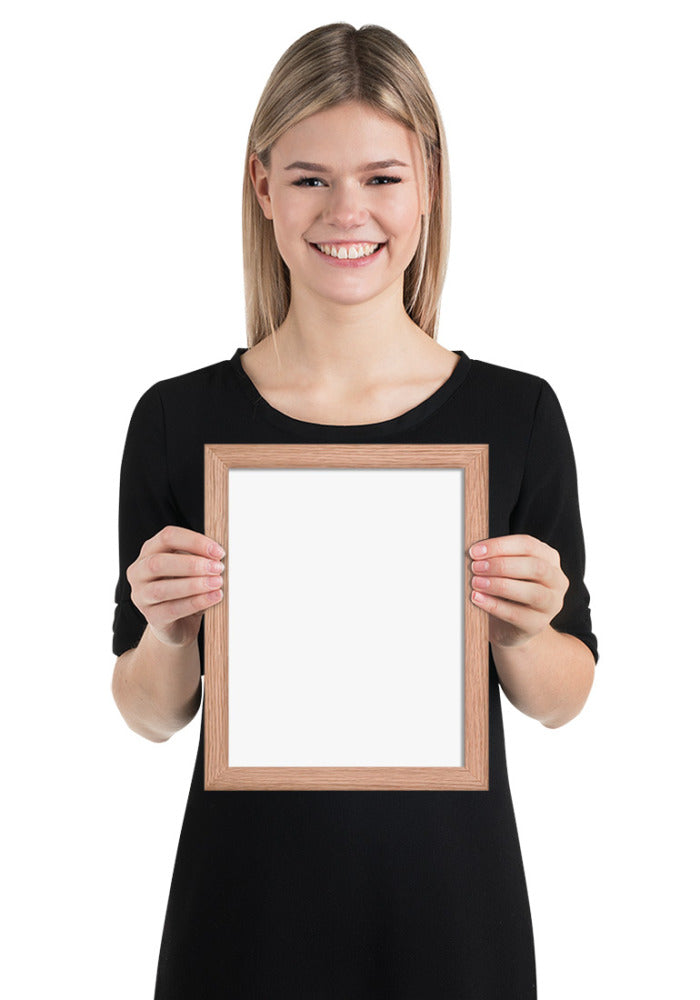 Premium Luster Photo Paper Framed Poster (in)
