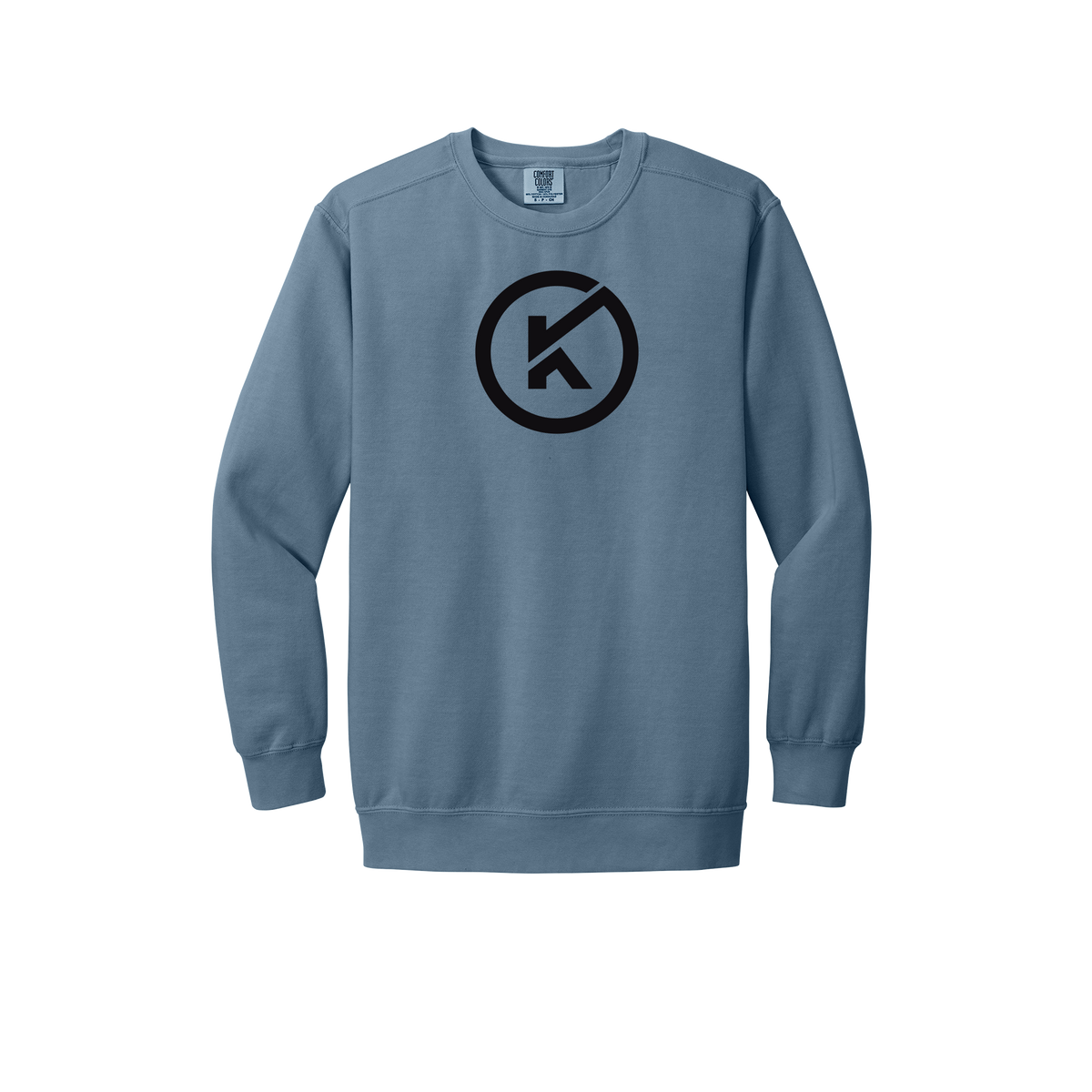 kitmanlabs-premium-comfort-crewneck-dtf-front-1566-bluejean-flat-front