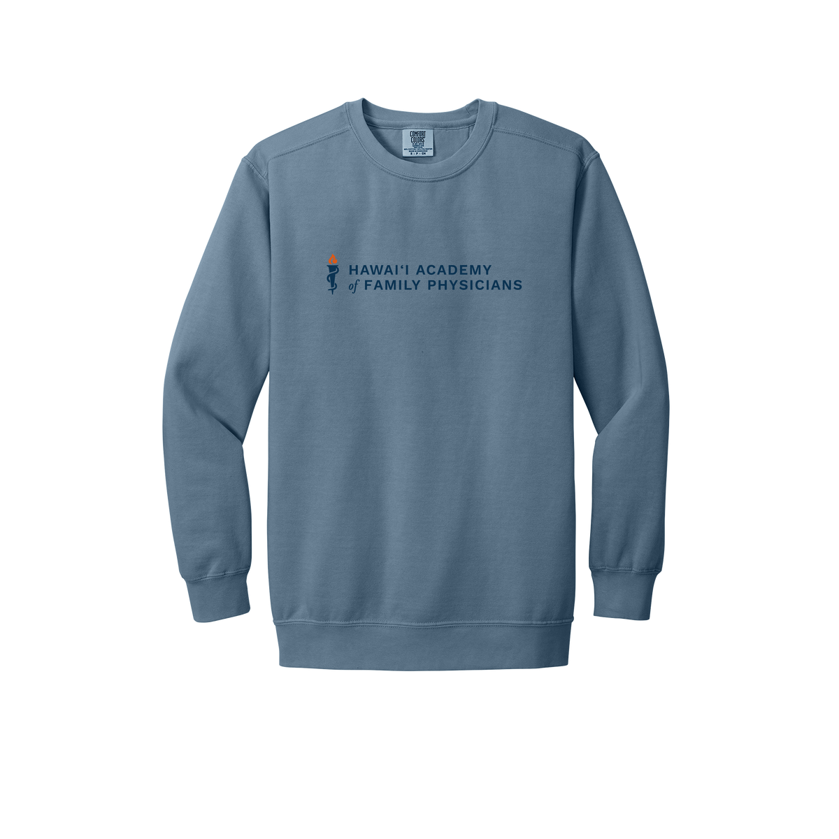 hafp-premium-clinic-comfort-crewneck-dtf-front-1566-bluejean-flat-front