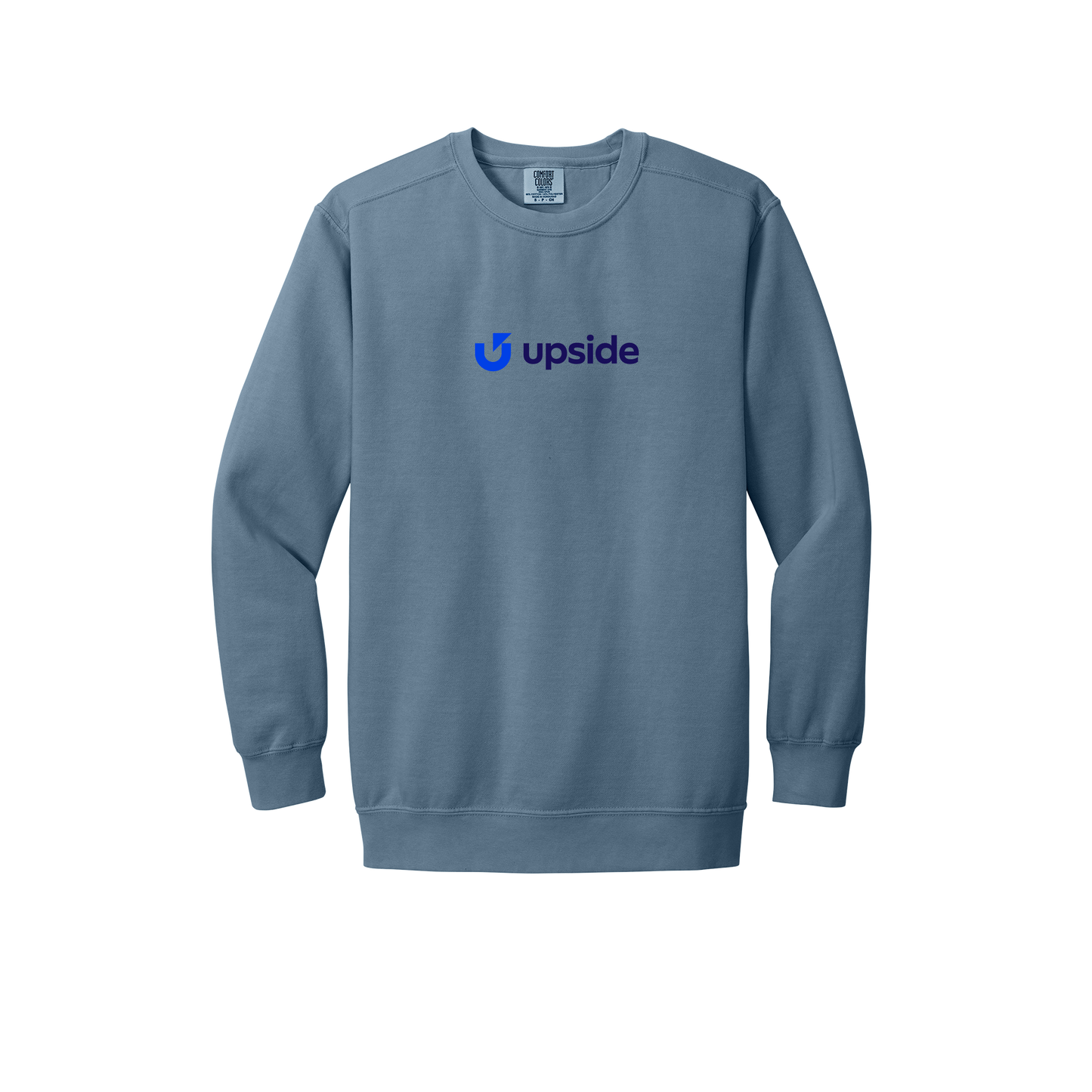 upside-premium-comfort-crewneck-dtf-front-1566-bluejean-flat-front