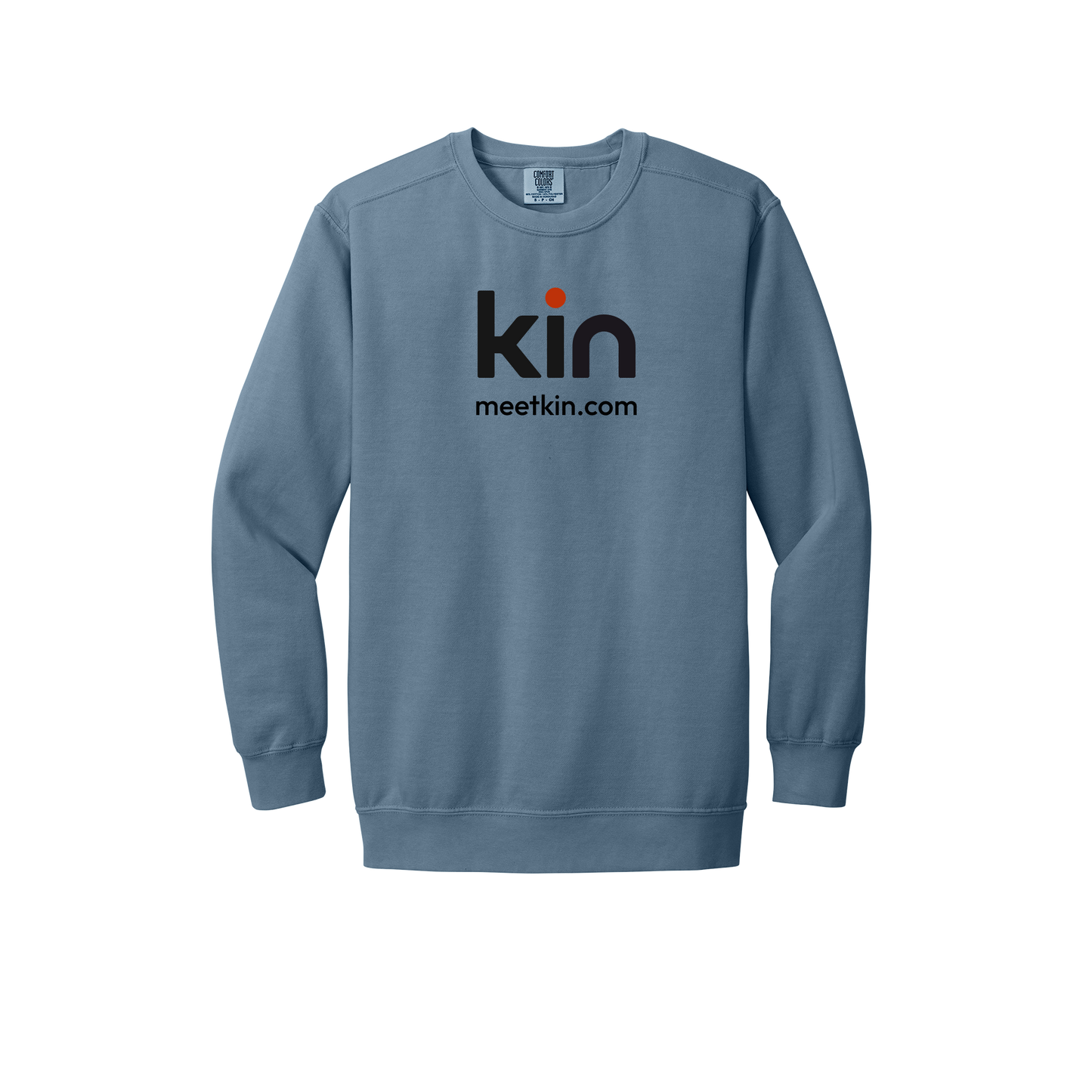 kin-premium-comfort-crewneck-dtf-front-1566-bluejean-flat-front