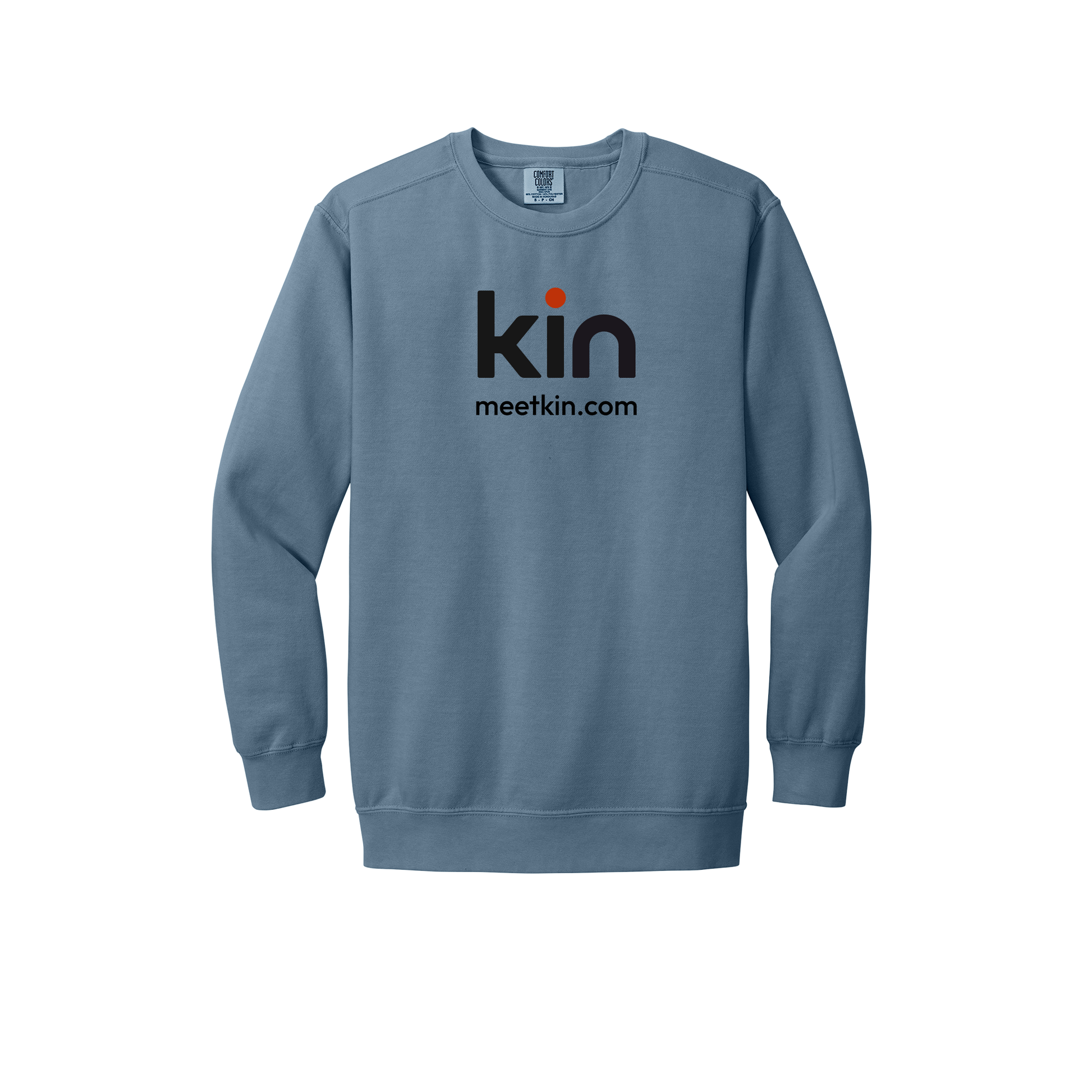 kin-premium-comfort-crewneck-dtf-front-1566-bluejean-flat-front