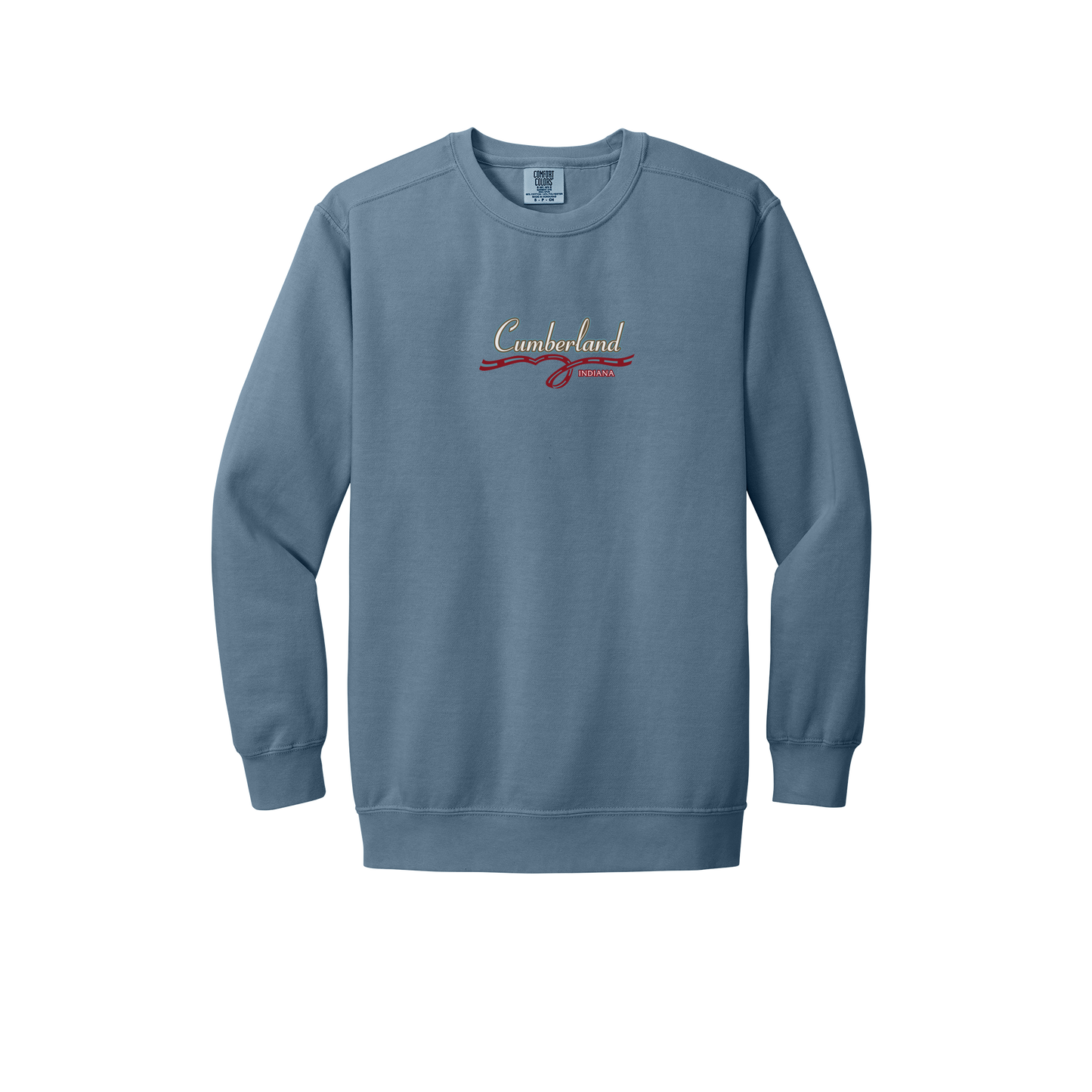 cumberland-premium-comfort-crewneck-dtf-front-1566-bluejean-flat-front