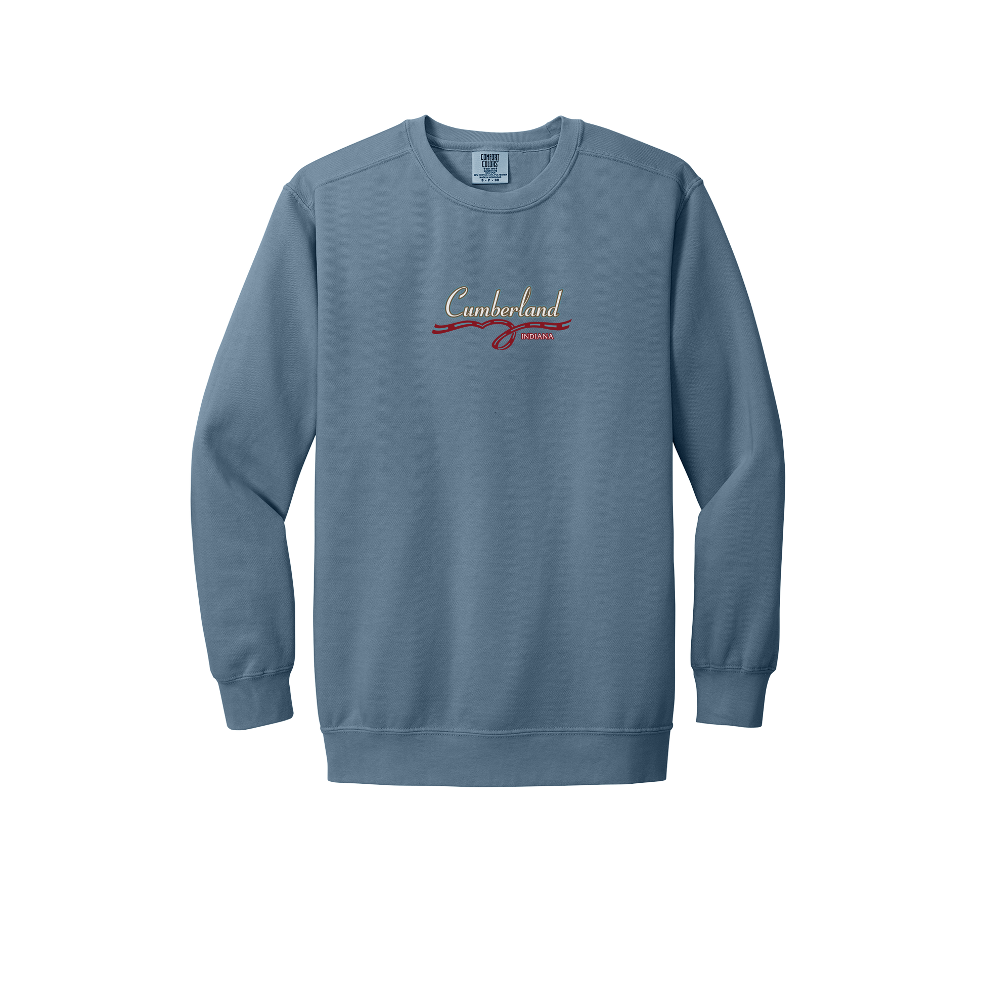 cumberland-premium-comfort-crewneck-dtf-front-1566-bluejean-flat-front